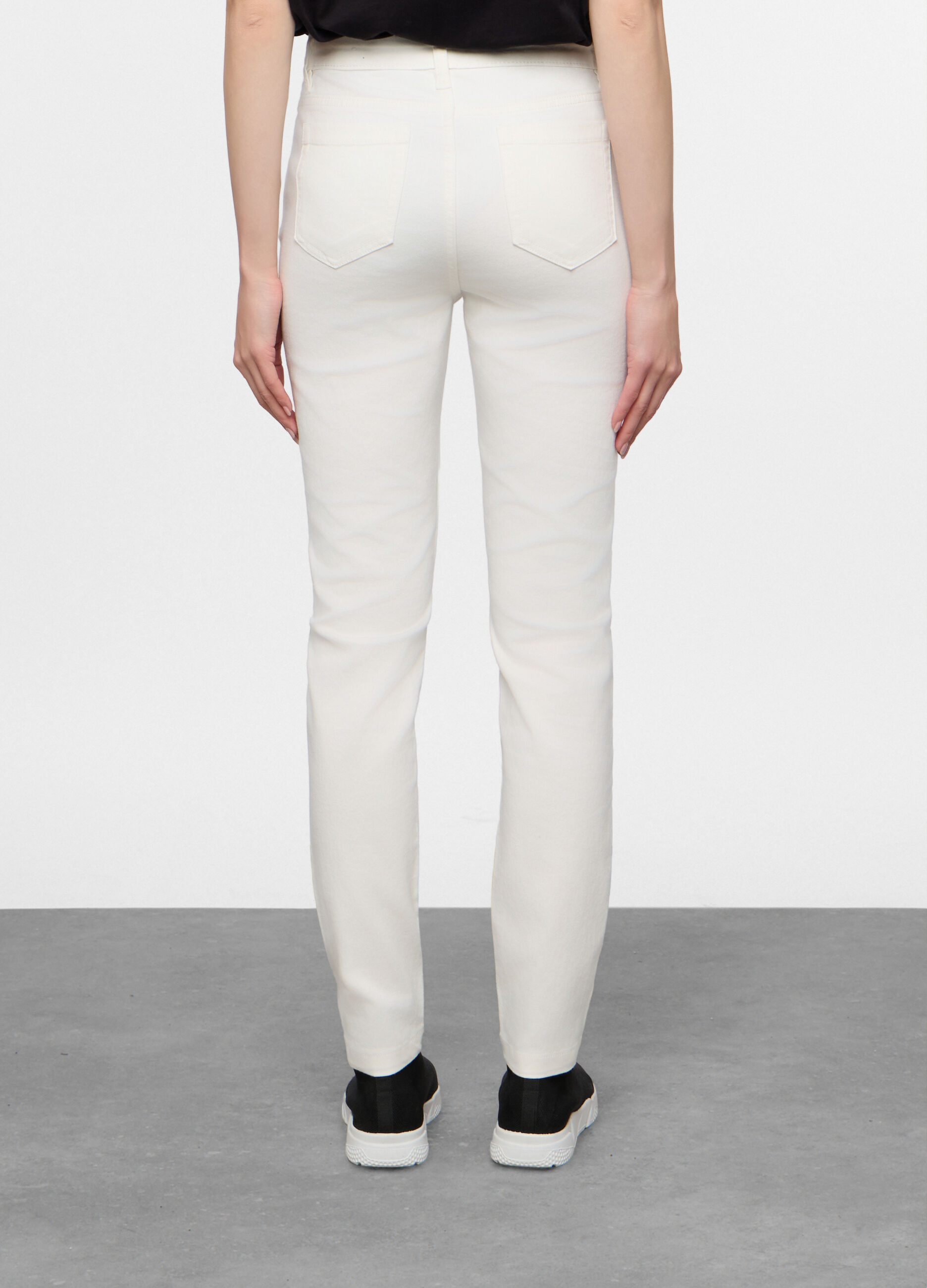 5 Tasche fit Slim in cotone stretch donna_2