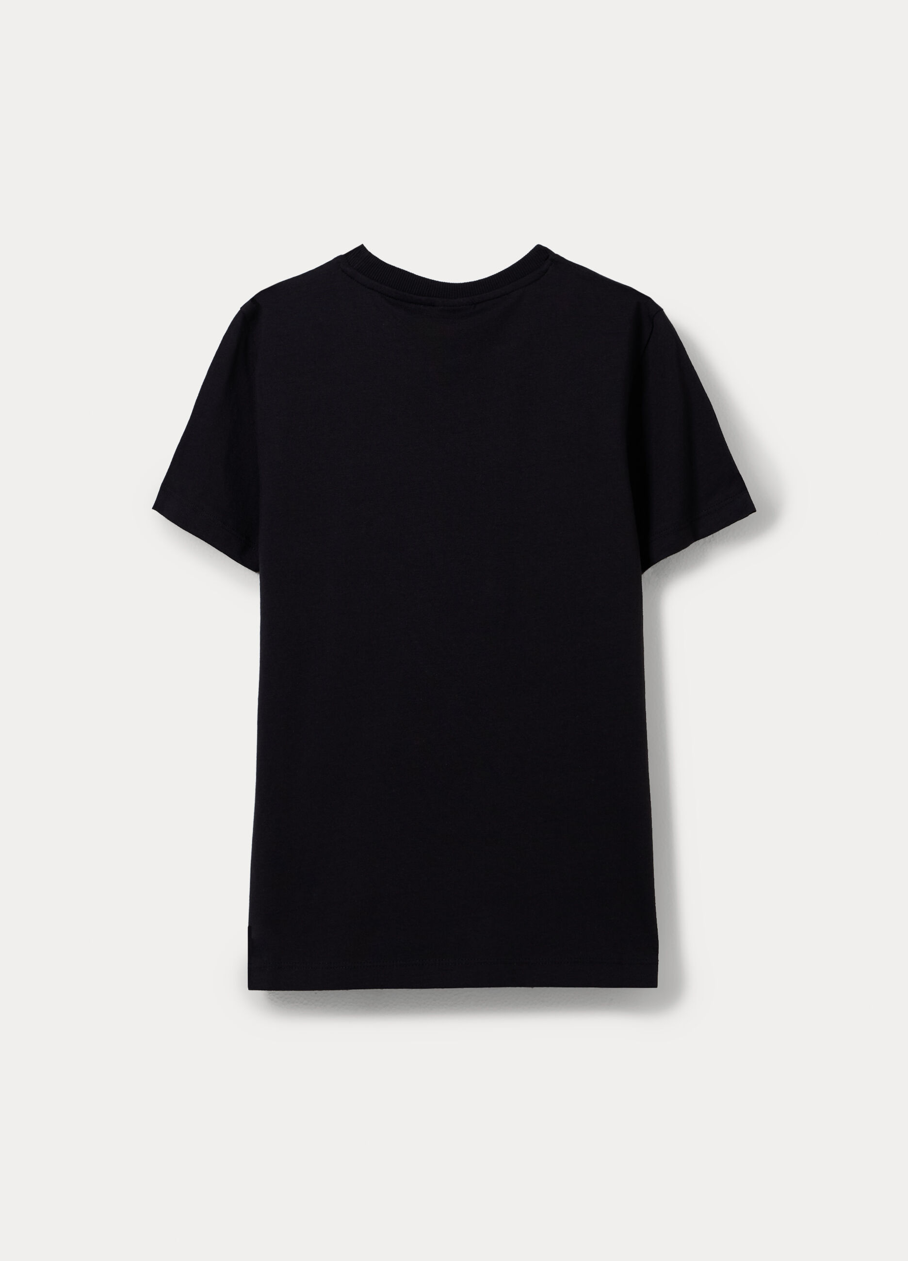 T-shirt girocollo in jersey di puro cotone ragazzo_1