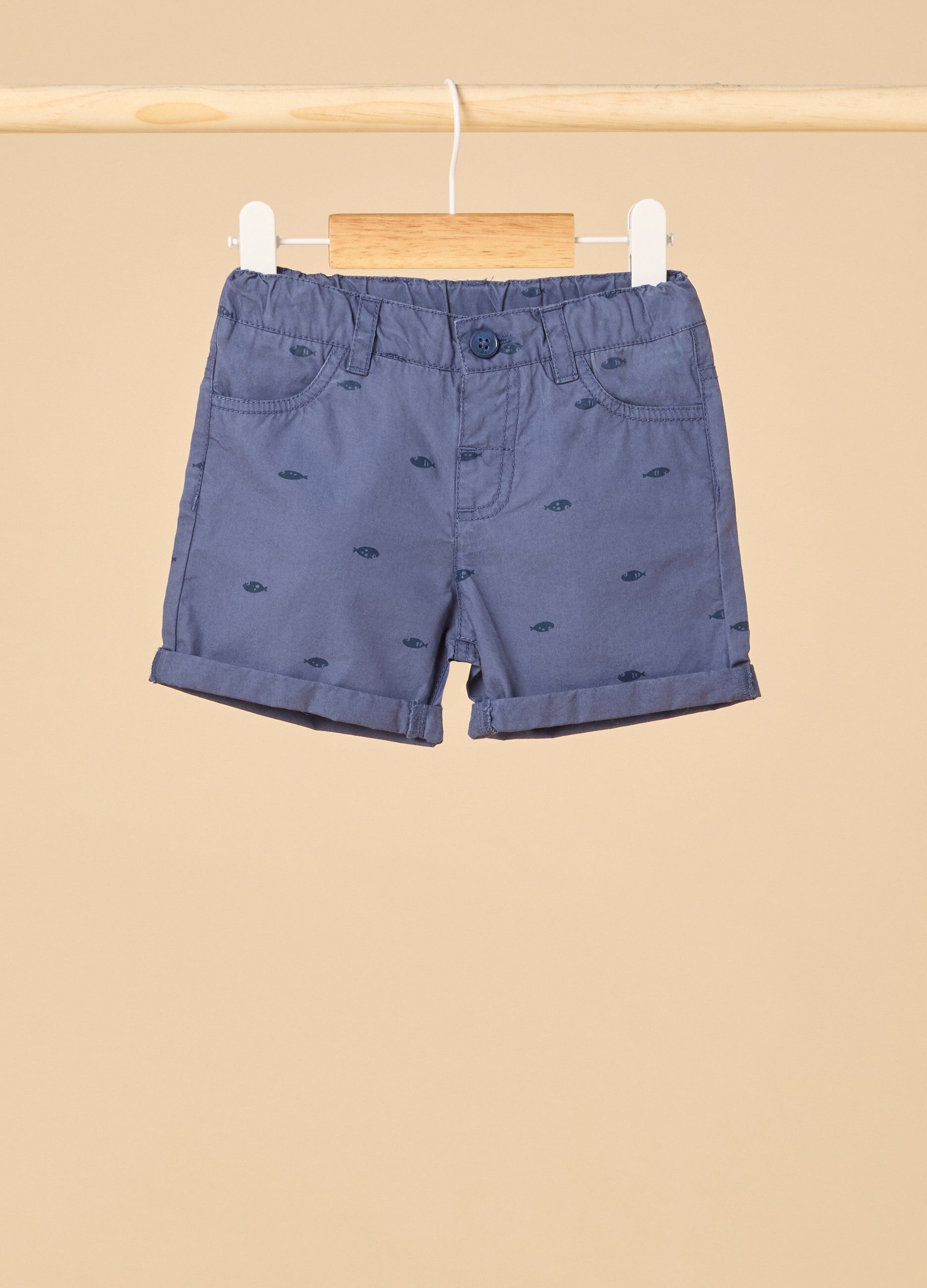 Shorts IANA in puro cotone neonato_0