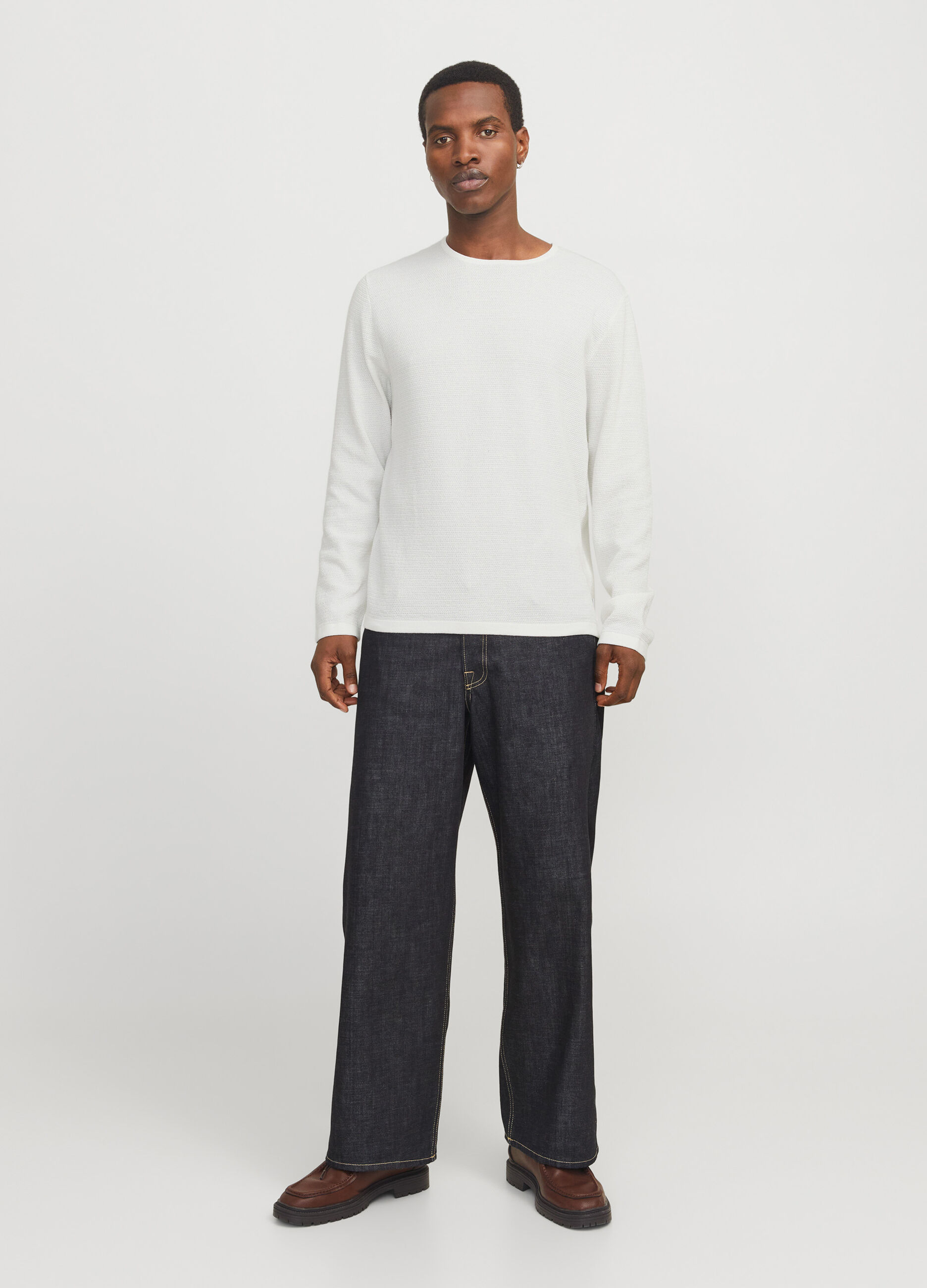 Maglione leggero girocollo uomo