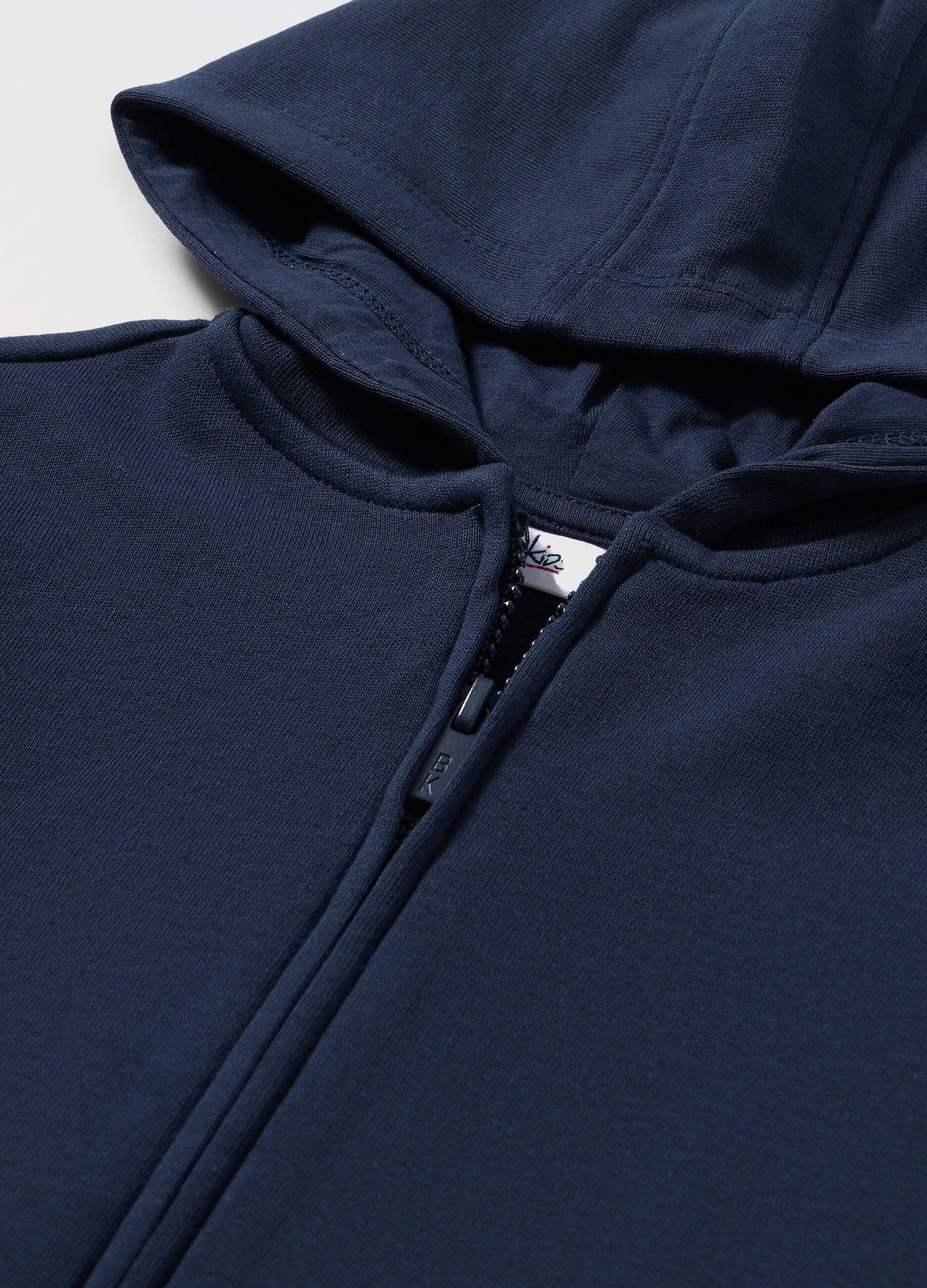 Felpa in puro cotone con cappuccio neonato_1