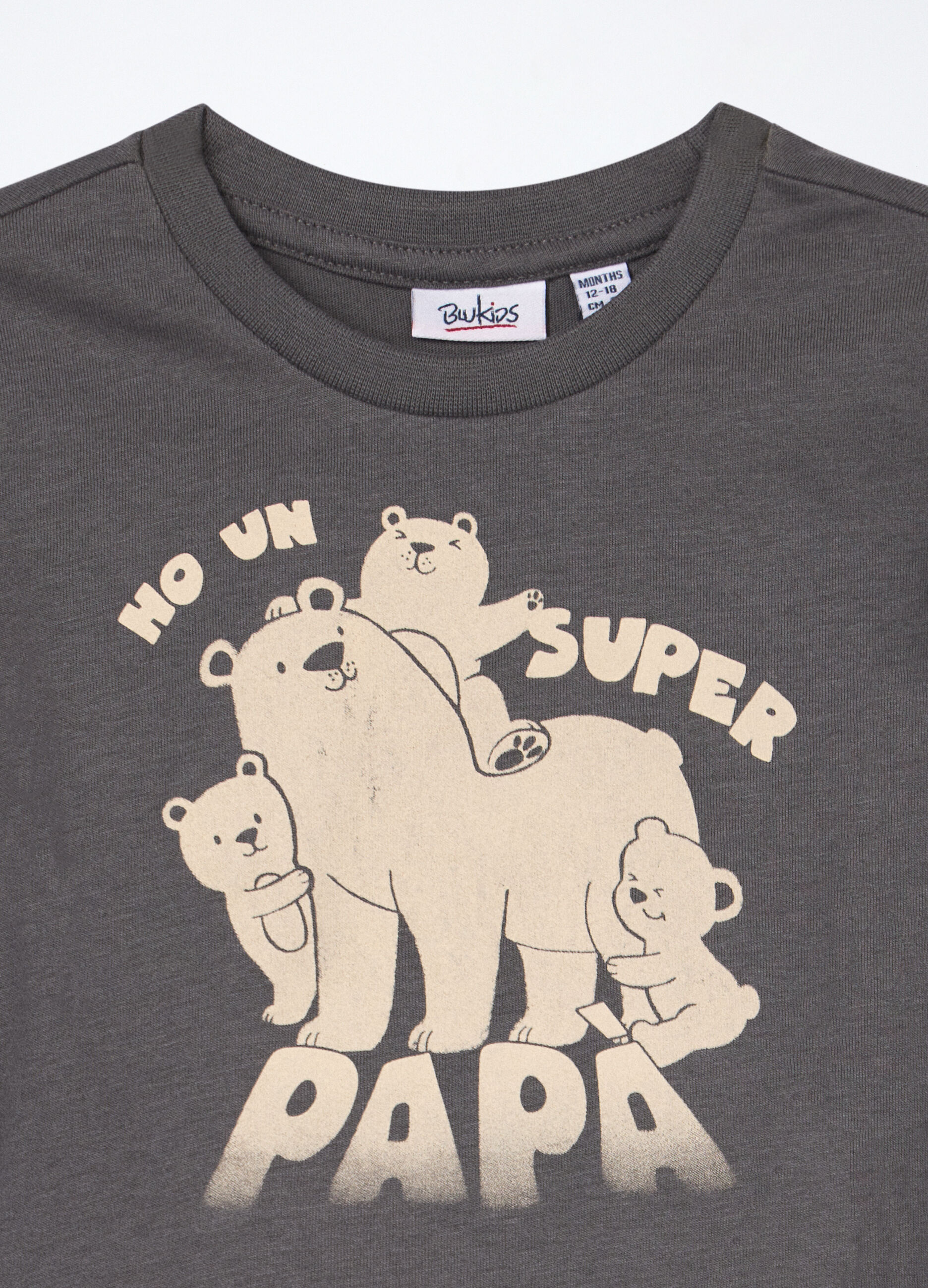 T-shirt in jersey di puro cotone neonato_2