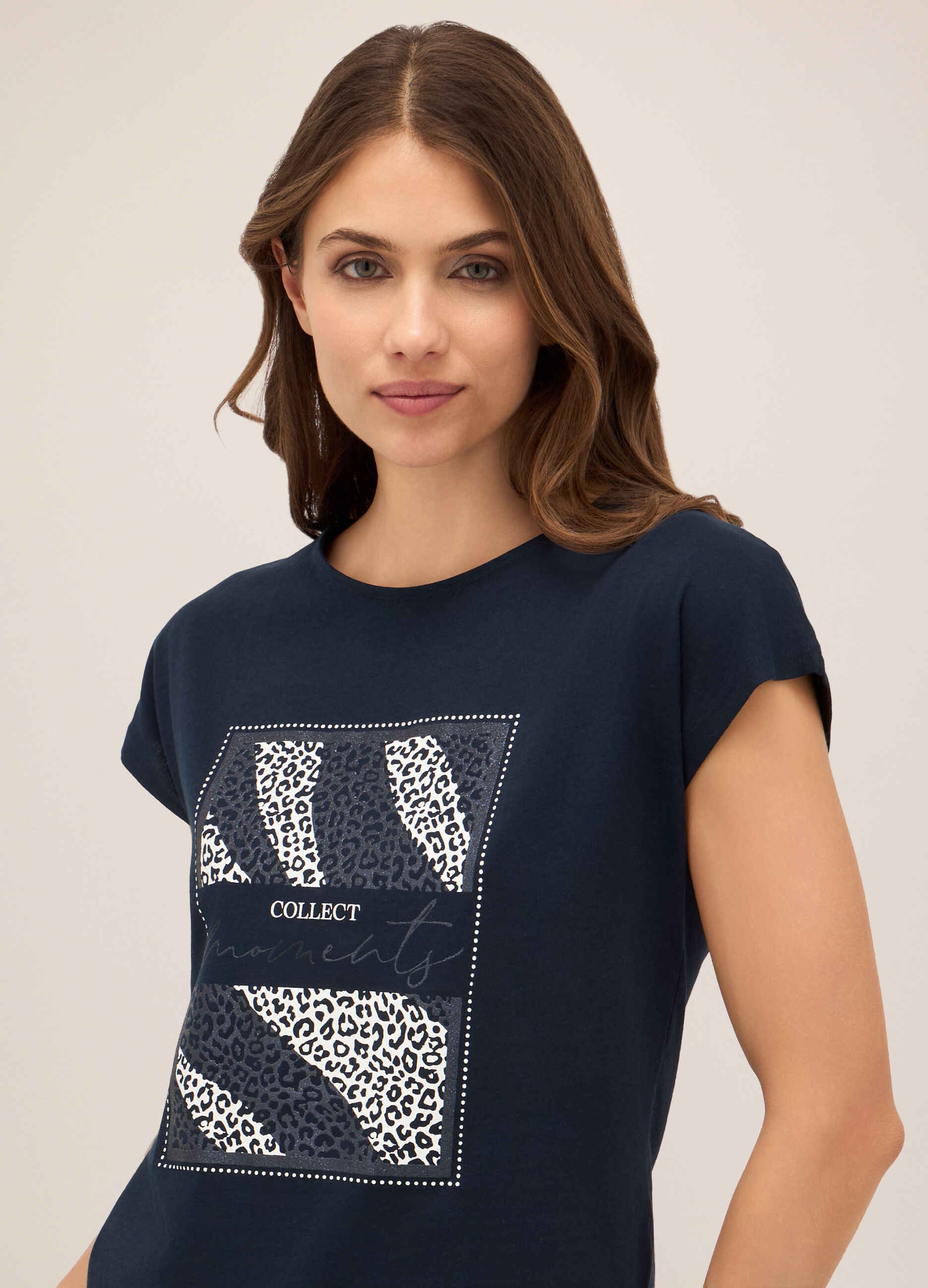 T-shirt in puro cotone donna_2