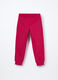 Jogger in french terry di cotone stretch bambina_1