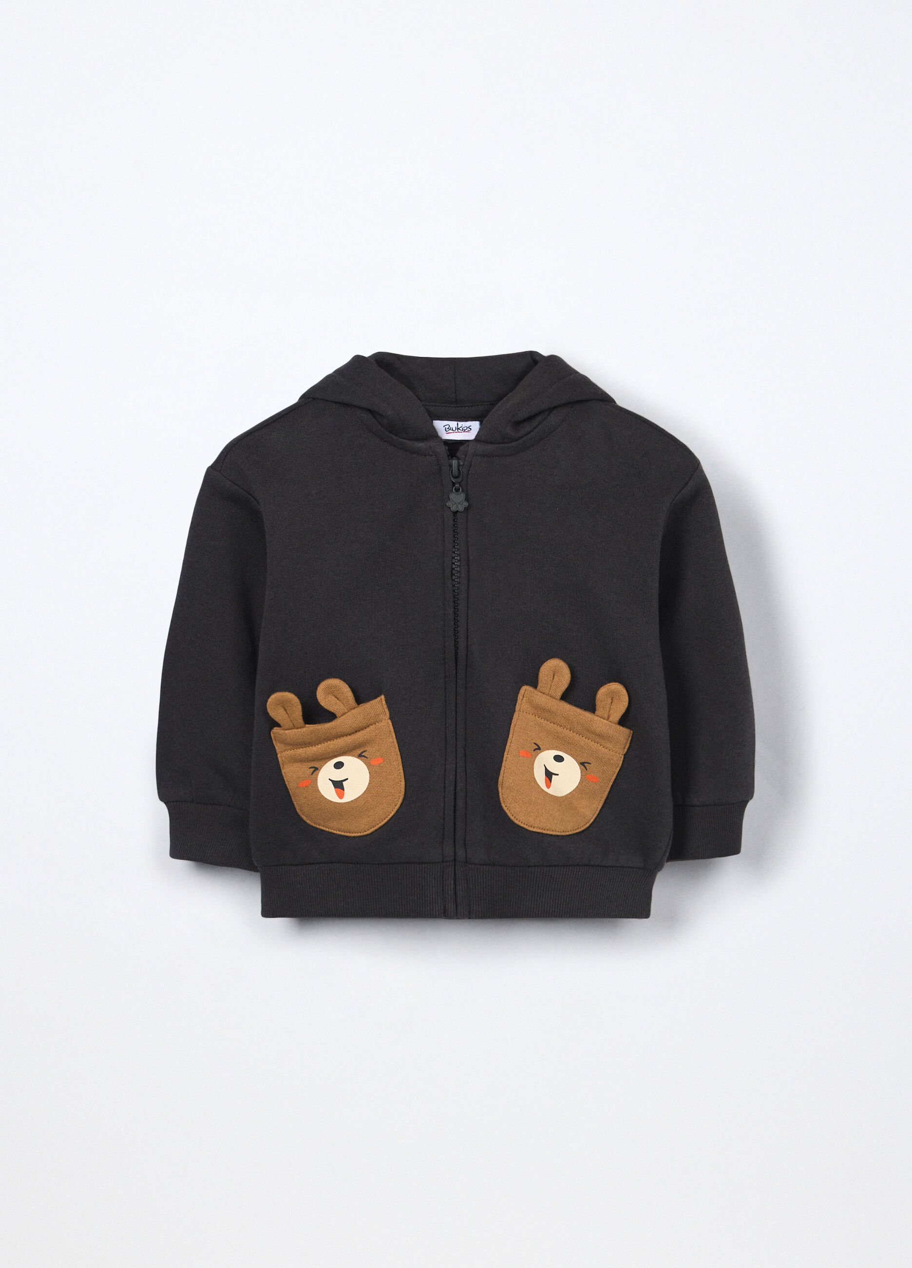 TupTam Felpa Con Cappuccio Unisex Per Bambini In Cotone Bio - Morbida, Traspirante, Perfetta Per Scuola E Tempo Libero