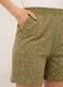 Shorts in french terry di puro cotone donna_2
