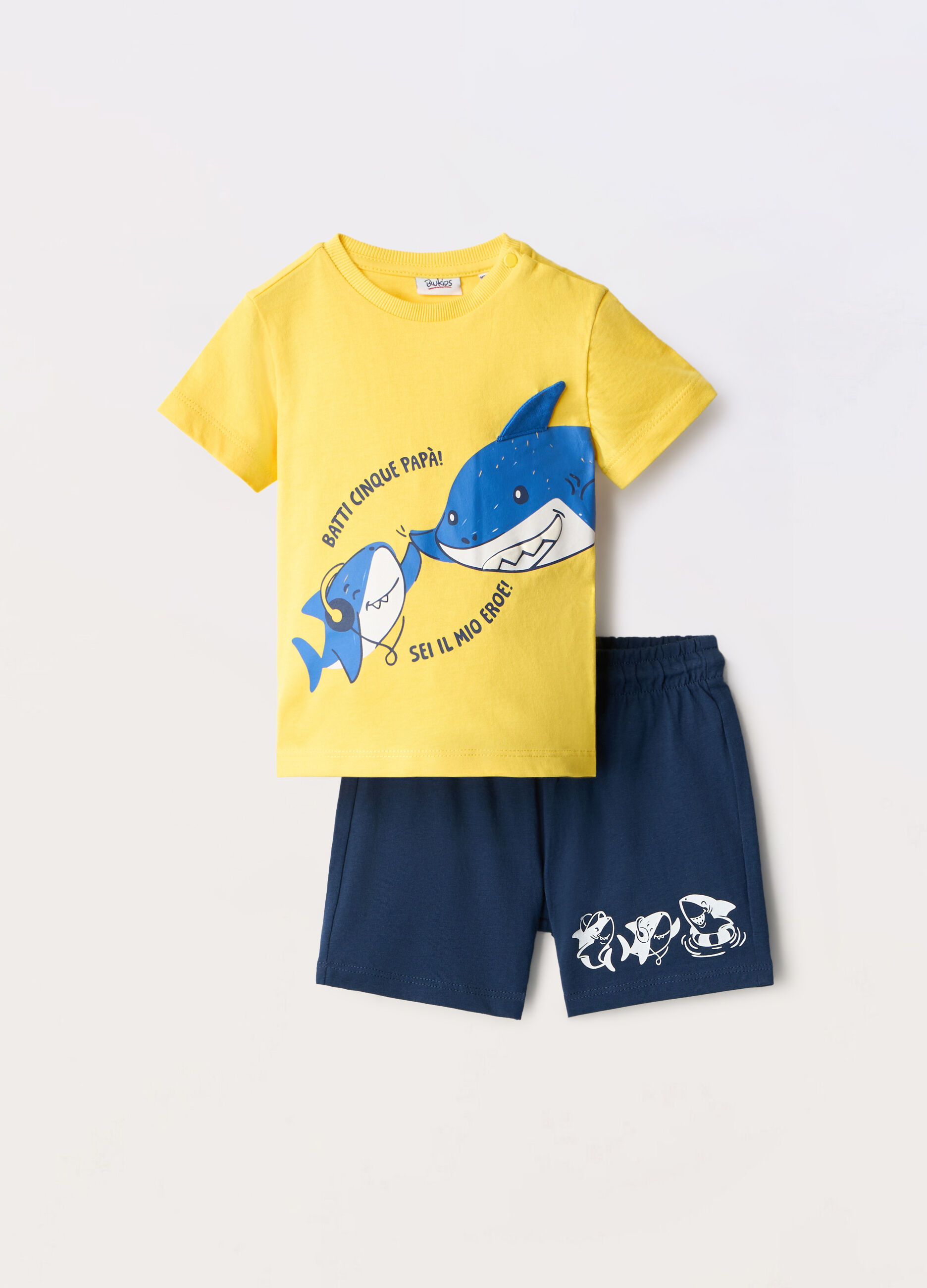 Jogging set in jersey di puro cotone_0