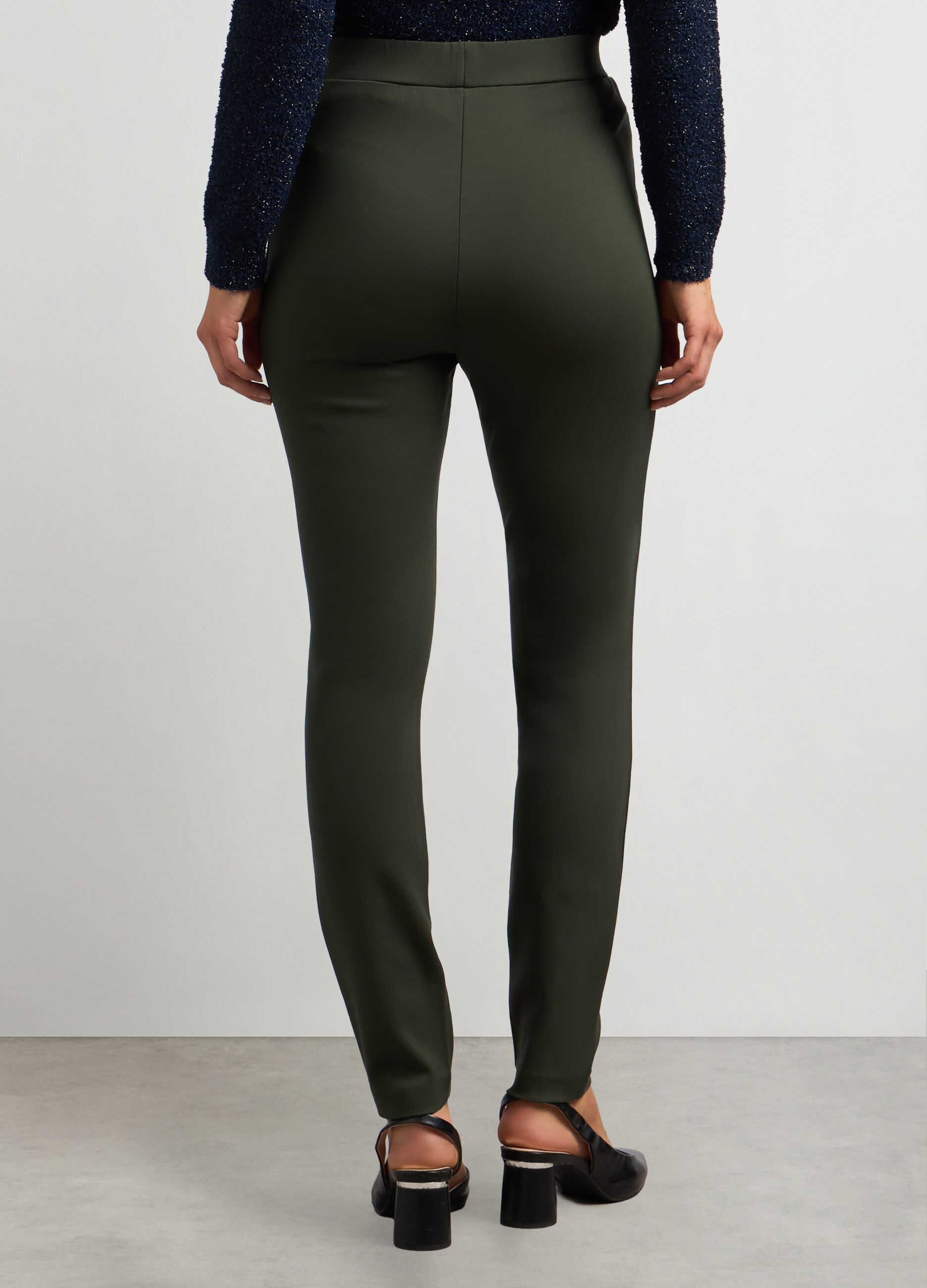 Leggings in punto Milano donna_1