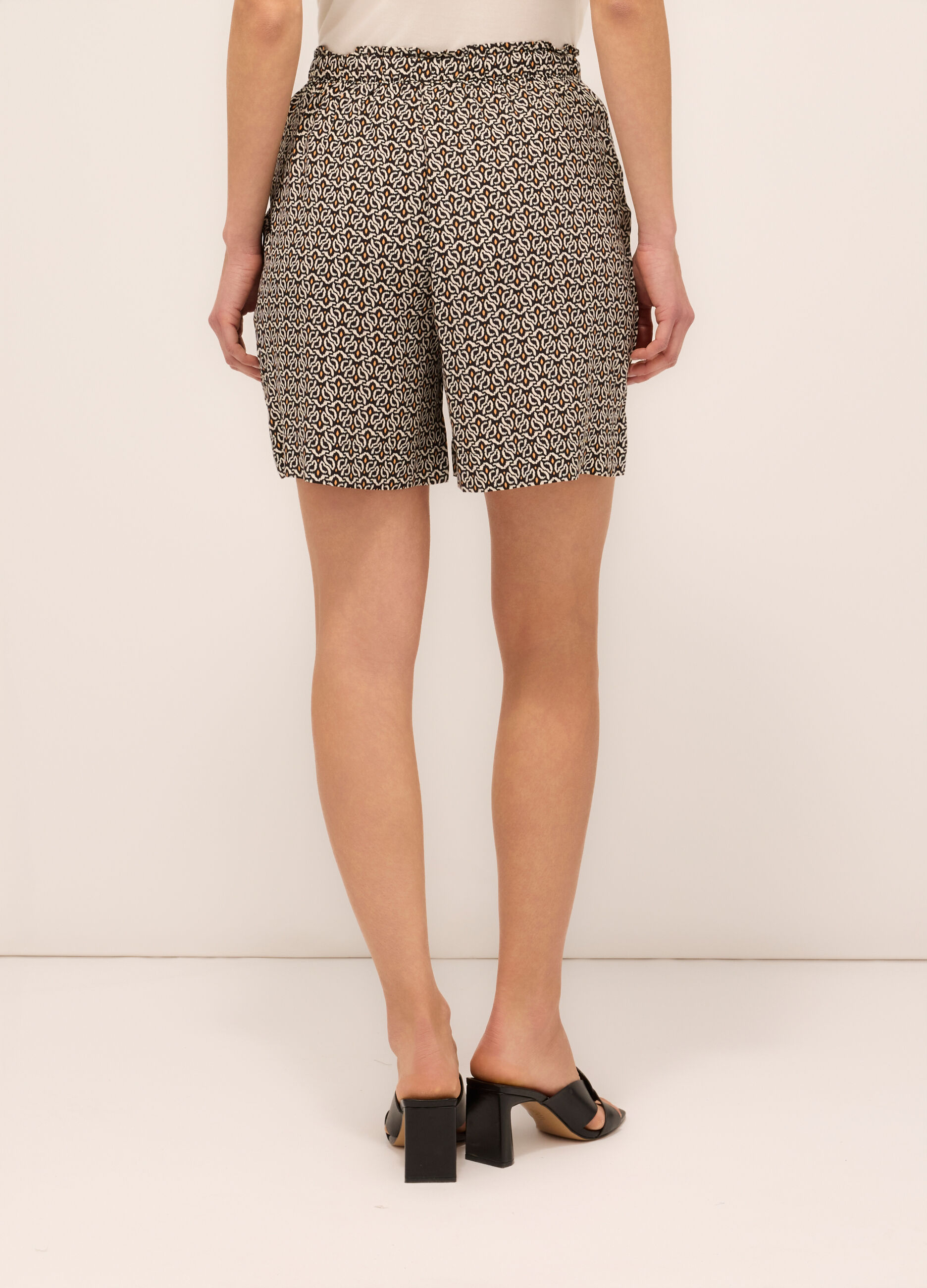 Shorts in pura viscosa donna_0