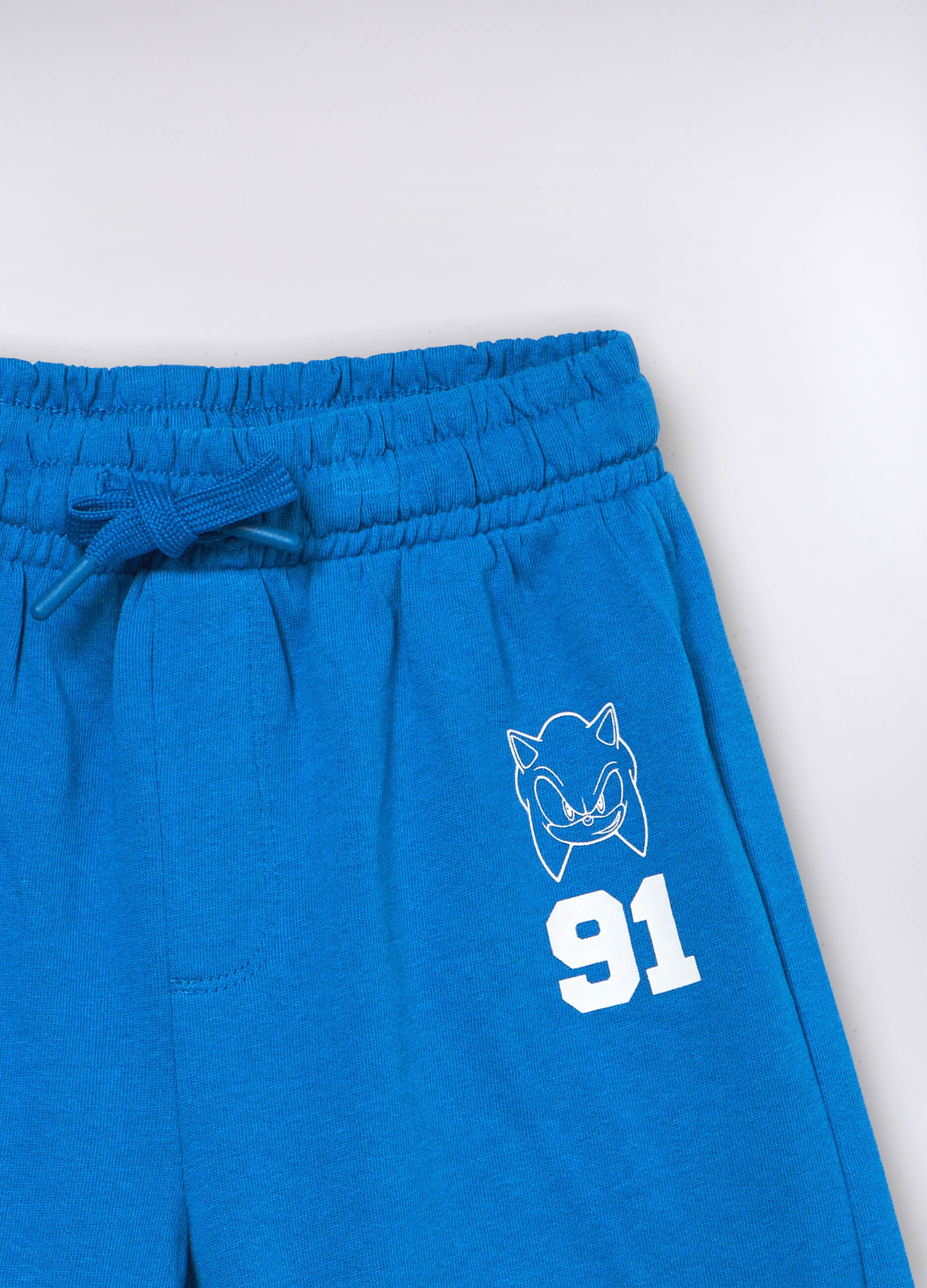 Jogging set Sonic in jersey di puro cotone bambino_3