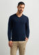 Maglione collo a V in puro cashmere uomo_0
