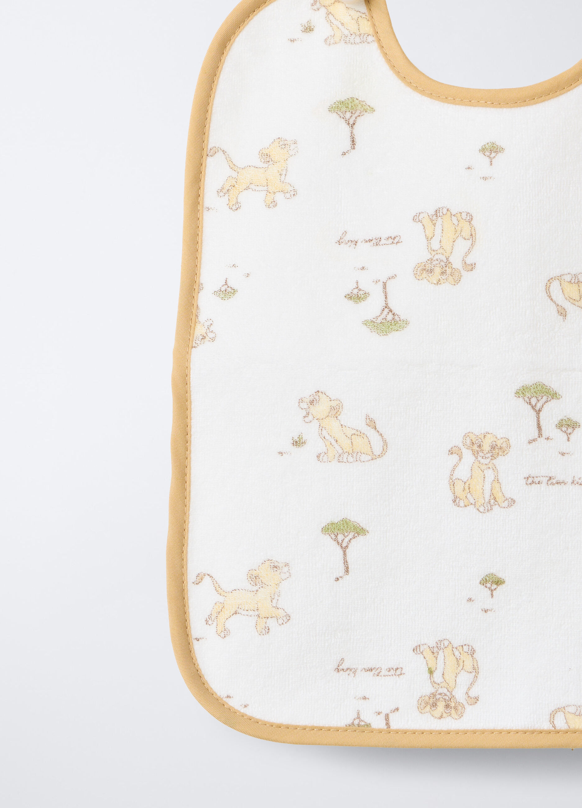 Bavaglini Disney impermeabili misto cotone neonato_2