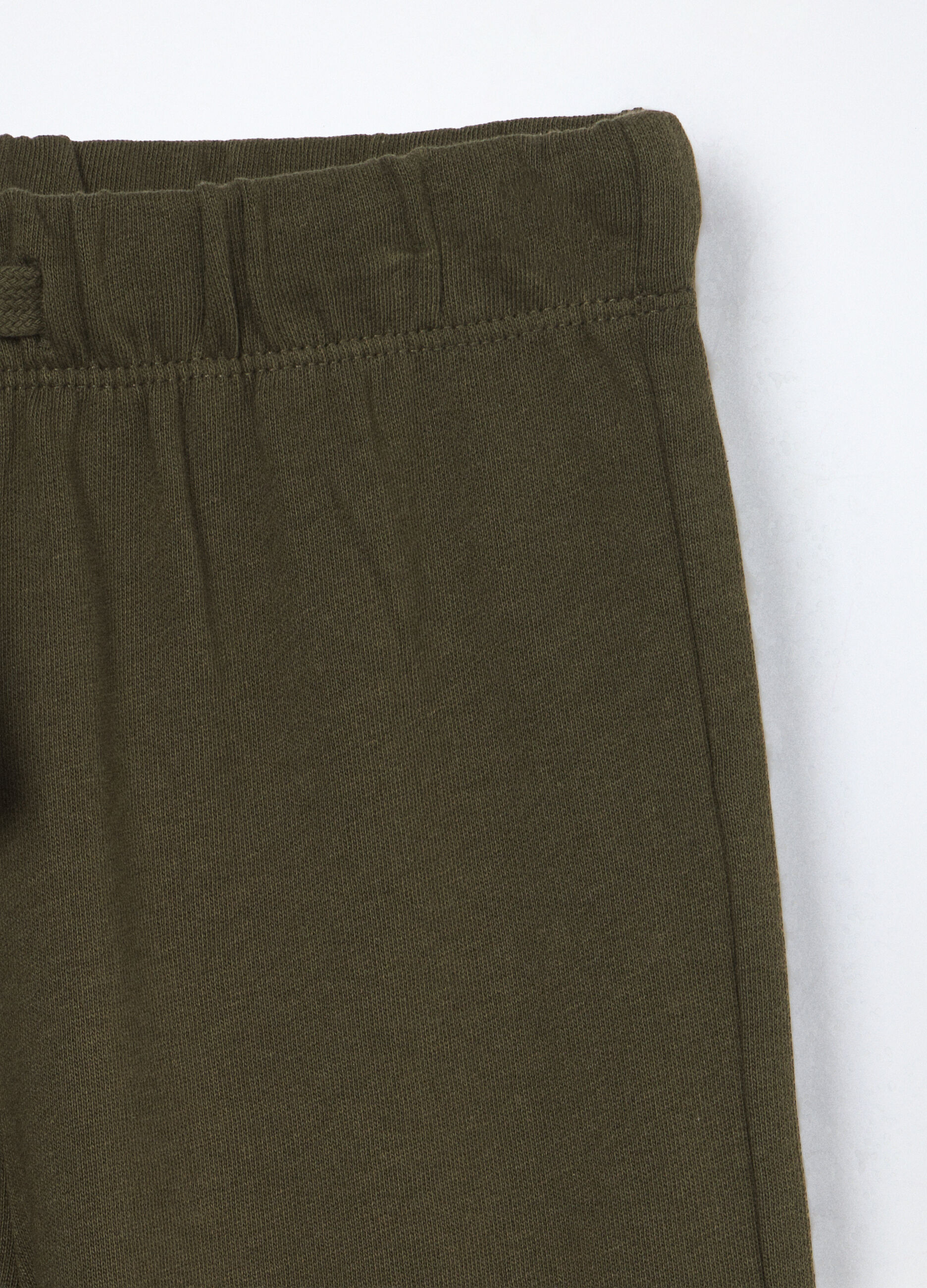 Jogger in french terry di puro cotone ragazzo_2