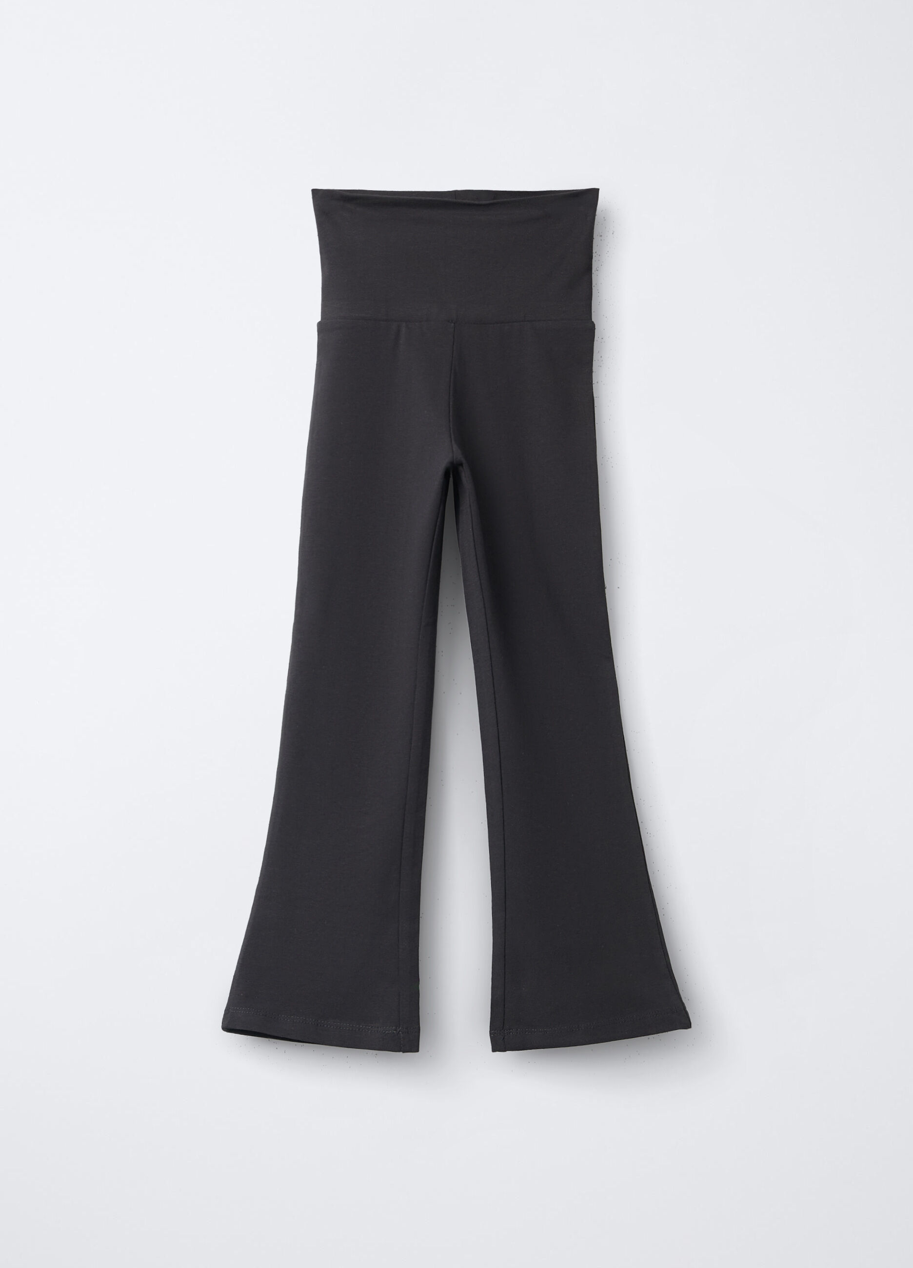 Leggings in jersey di cotone stretch Fit Regular bambina_0