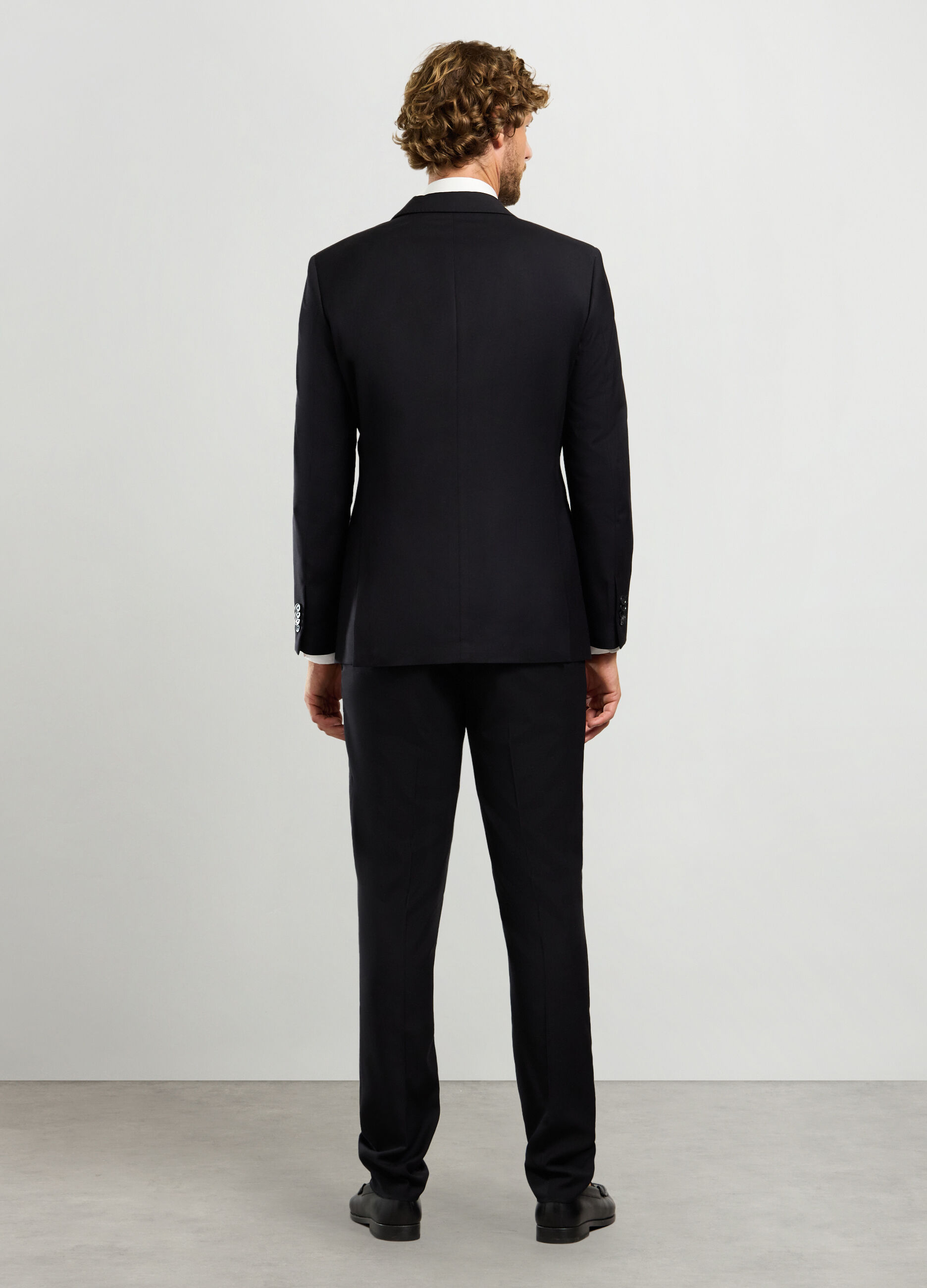 Blazer in tessuto bistretch uomo_1