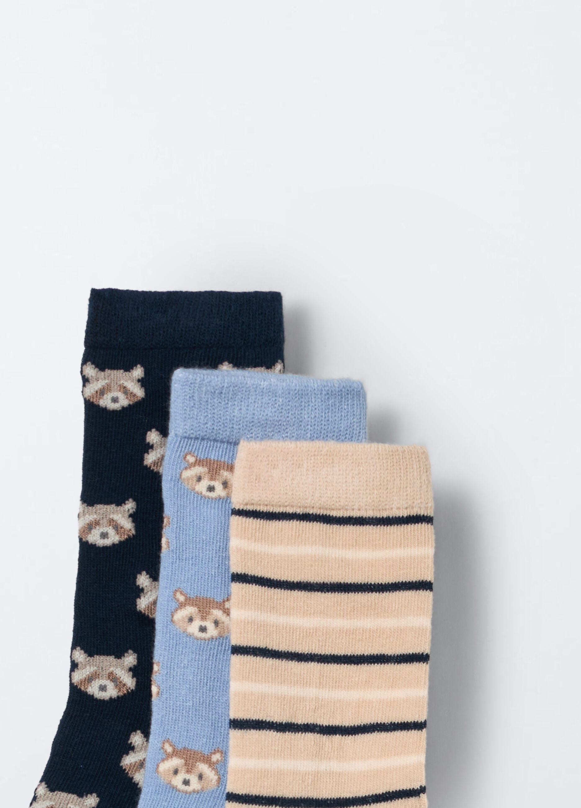 Pack 3 calze misto cotone stretch _2