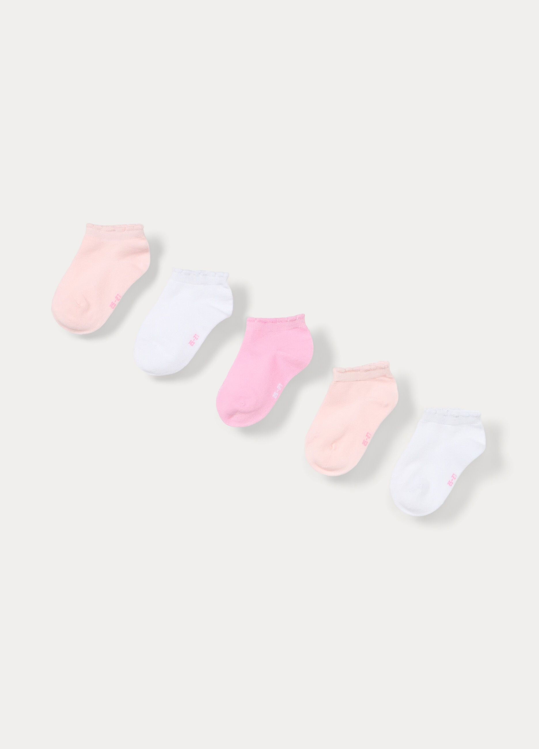 Pack 5 calze corte misto cotone _1