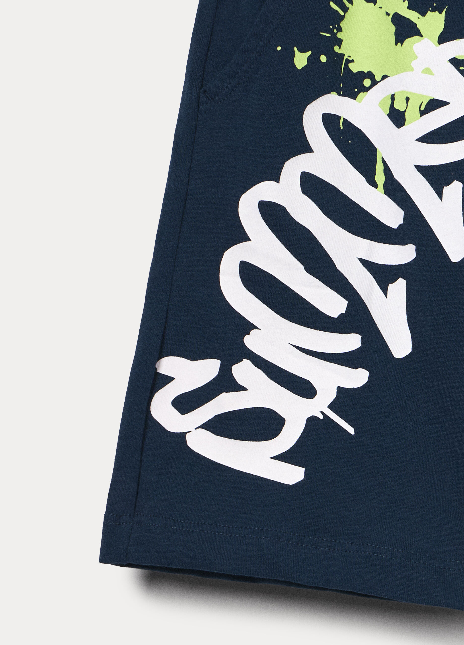 Shorts in jersey di puro cotone bambino_2