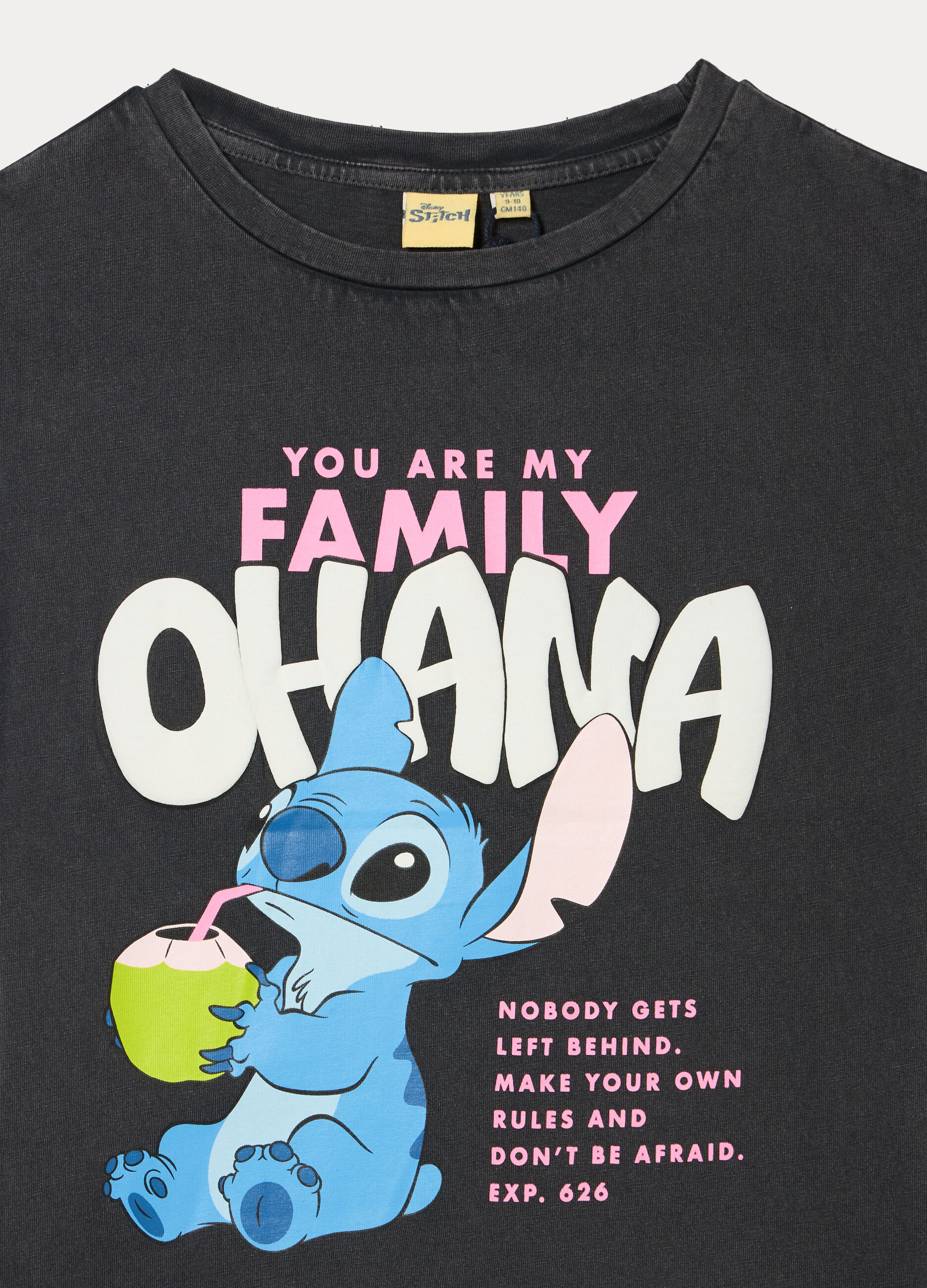 T-shirt Stitch in jersey di puro cotone ragazza_2