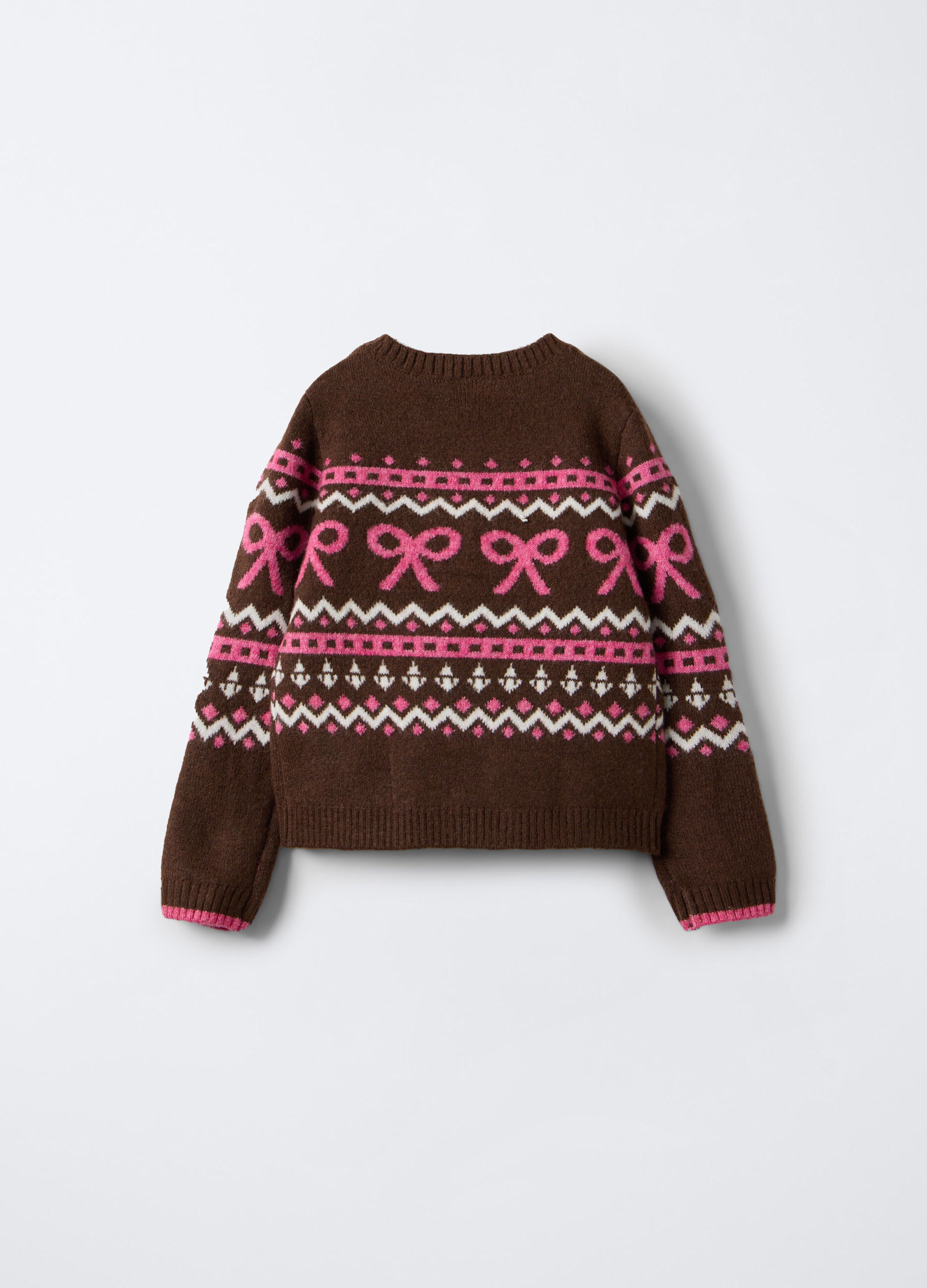 Pullover girocollo bambina_1