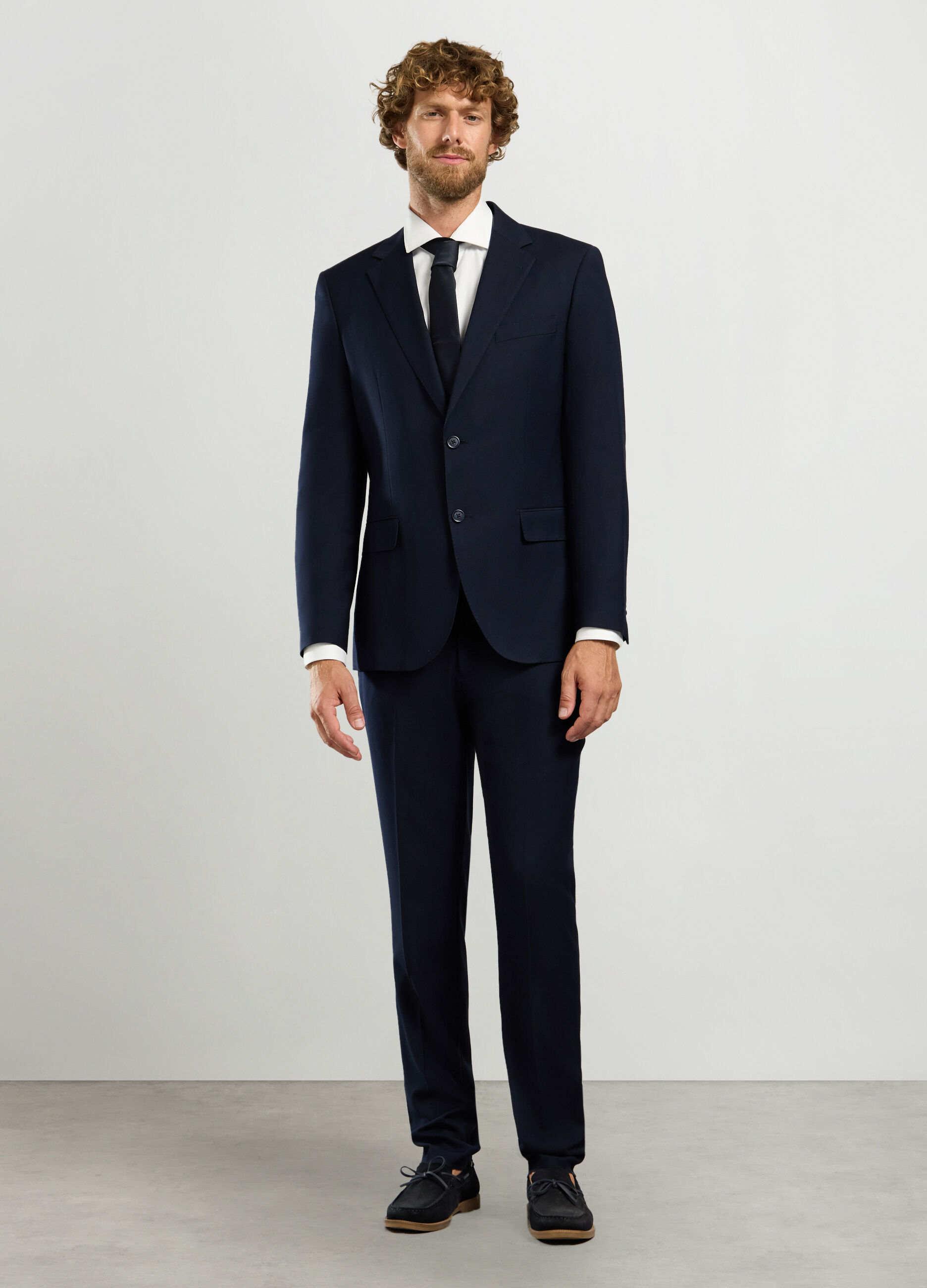 Blazer in tessuto bistretch uomo_0