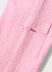Pantaloni cargo in puro cotone neonata_1