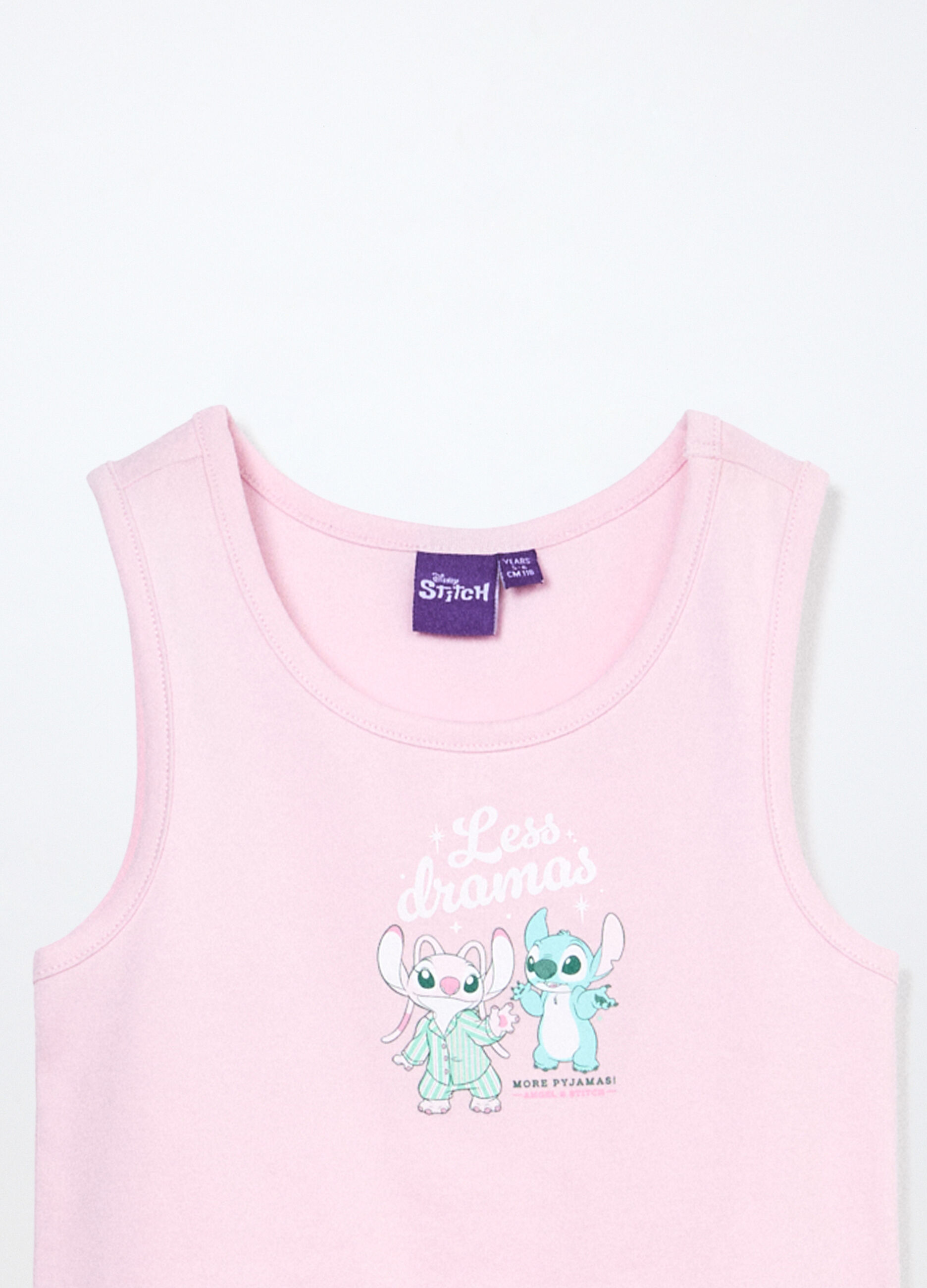 Pack 2 canotte in jersey di cotone stretch bambina_2
