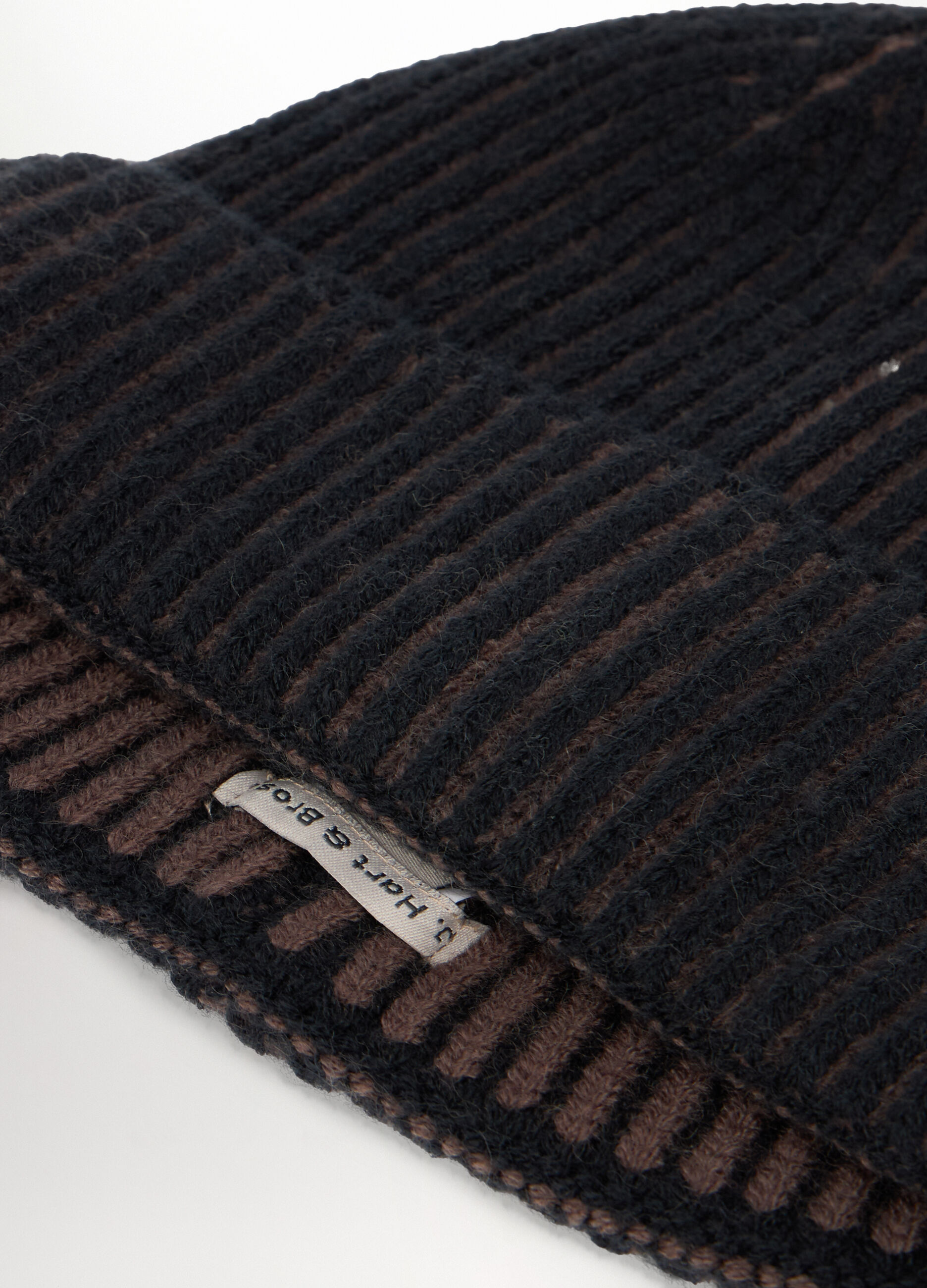 Berretto a coste bicolore uomo_2