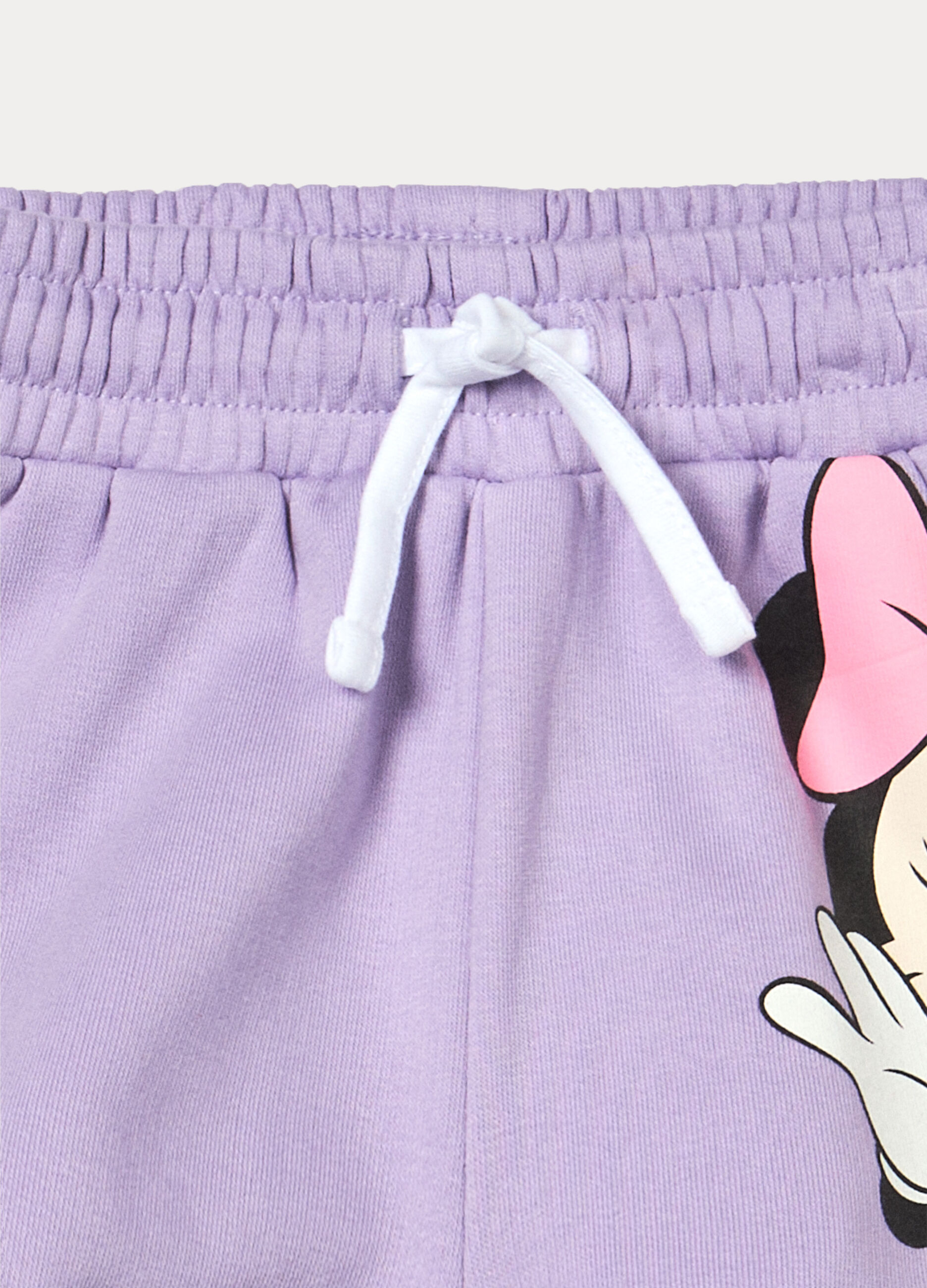 Shorts Disney in french terry misto cotone bambina_2