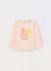 T-shirt in jersey di puro cotone neonata_0