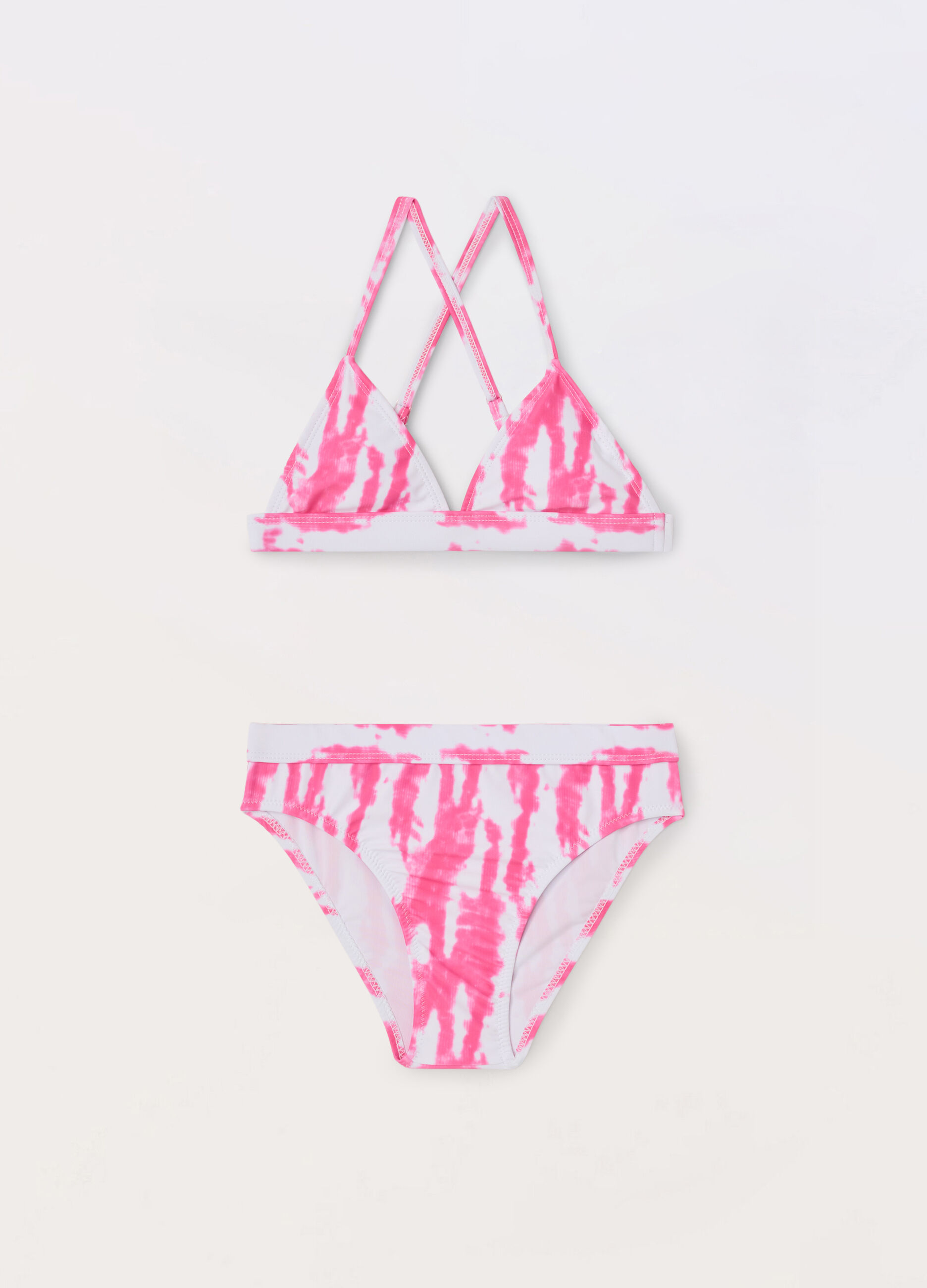 Bikini costume con stampa ragazza_0