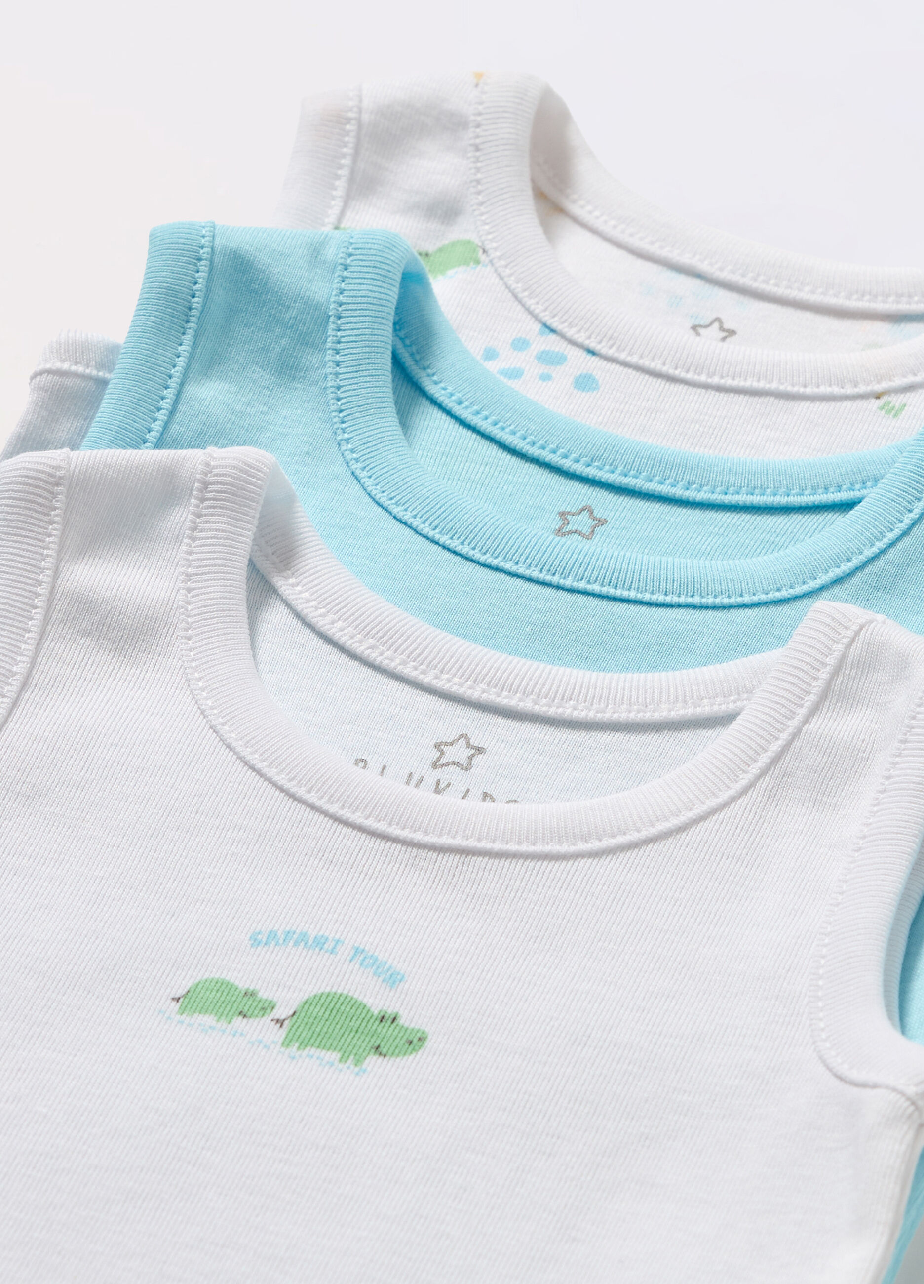 Pack 3 body in puro cotone neonato_1