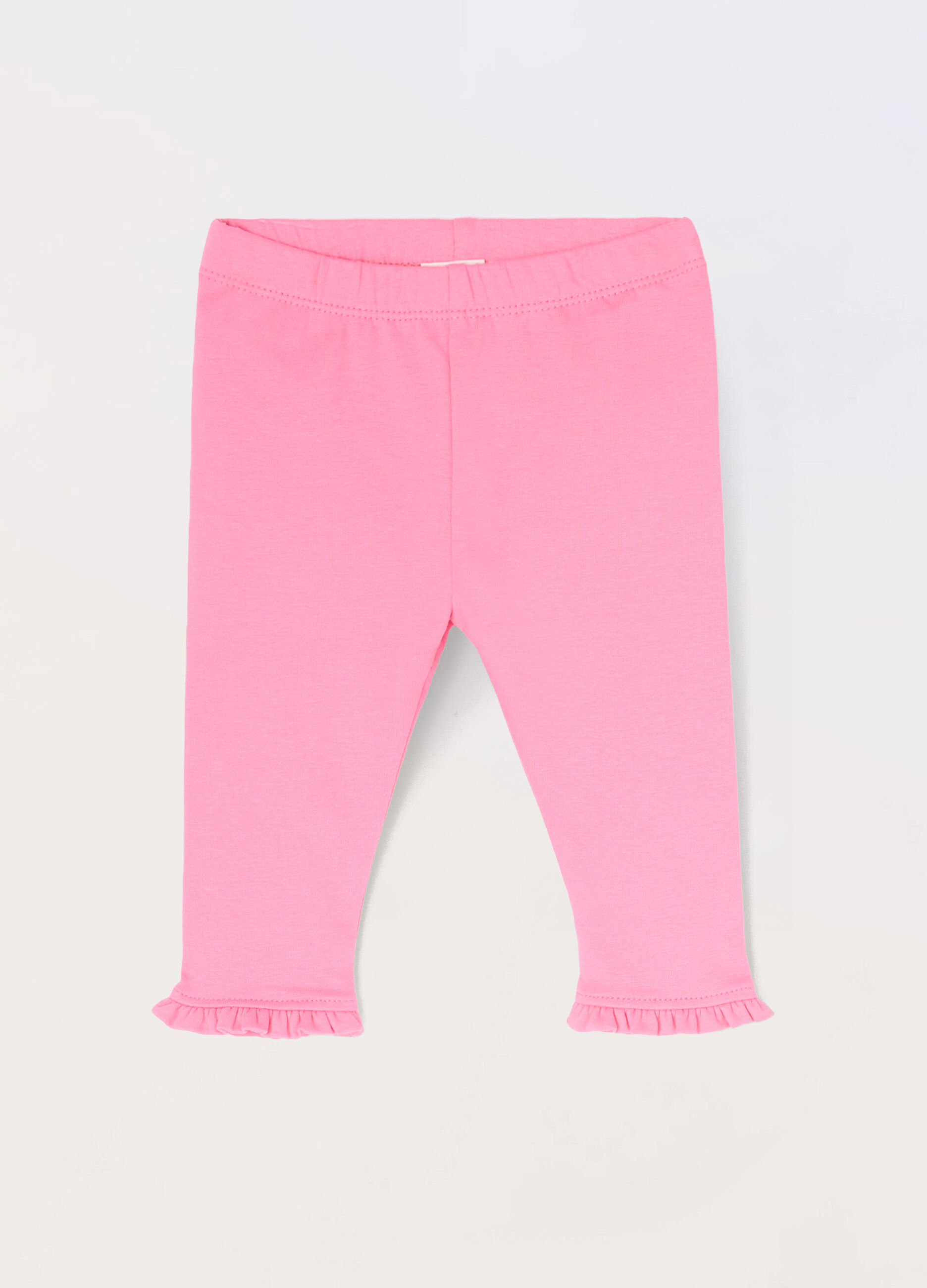 Leggings in french terry stretch neonata_0