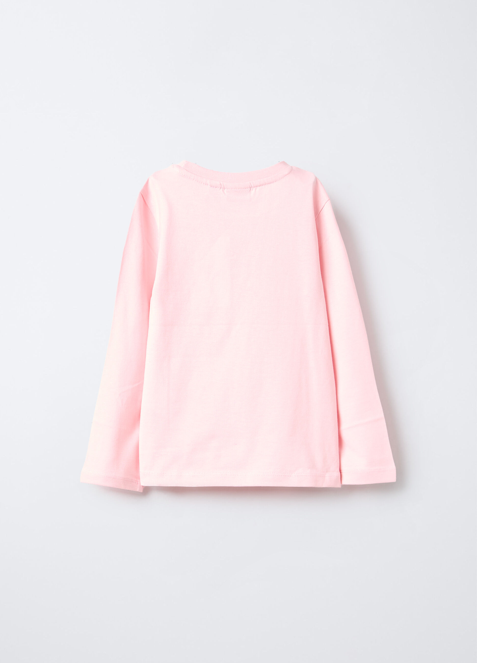 T-shirt in jersey di puro cotone bambina_1