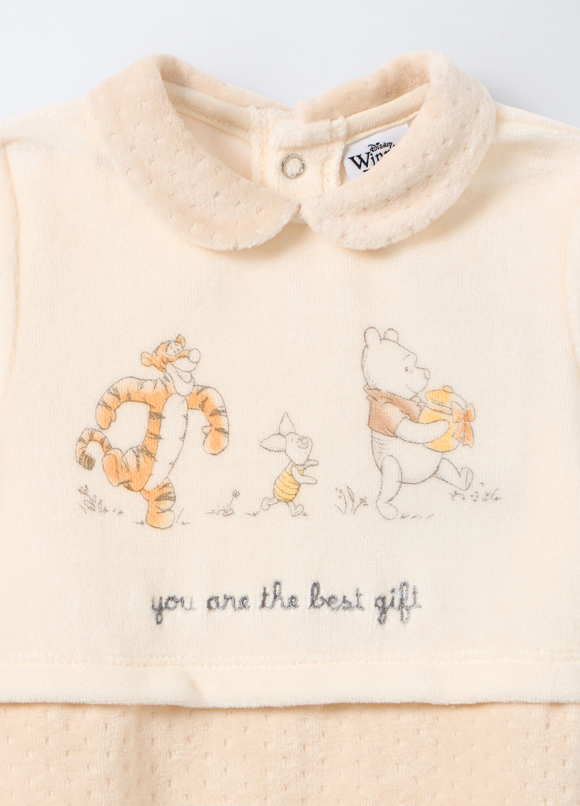Tutina Disney velour misto cotone neonato_2