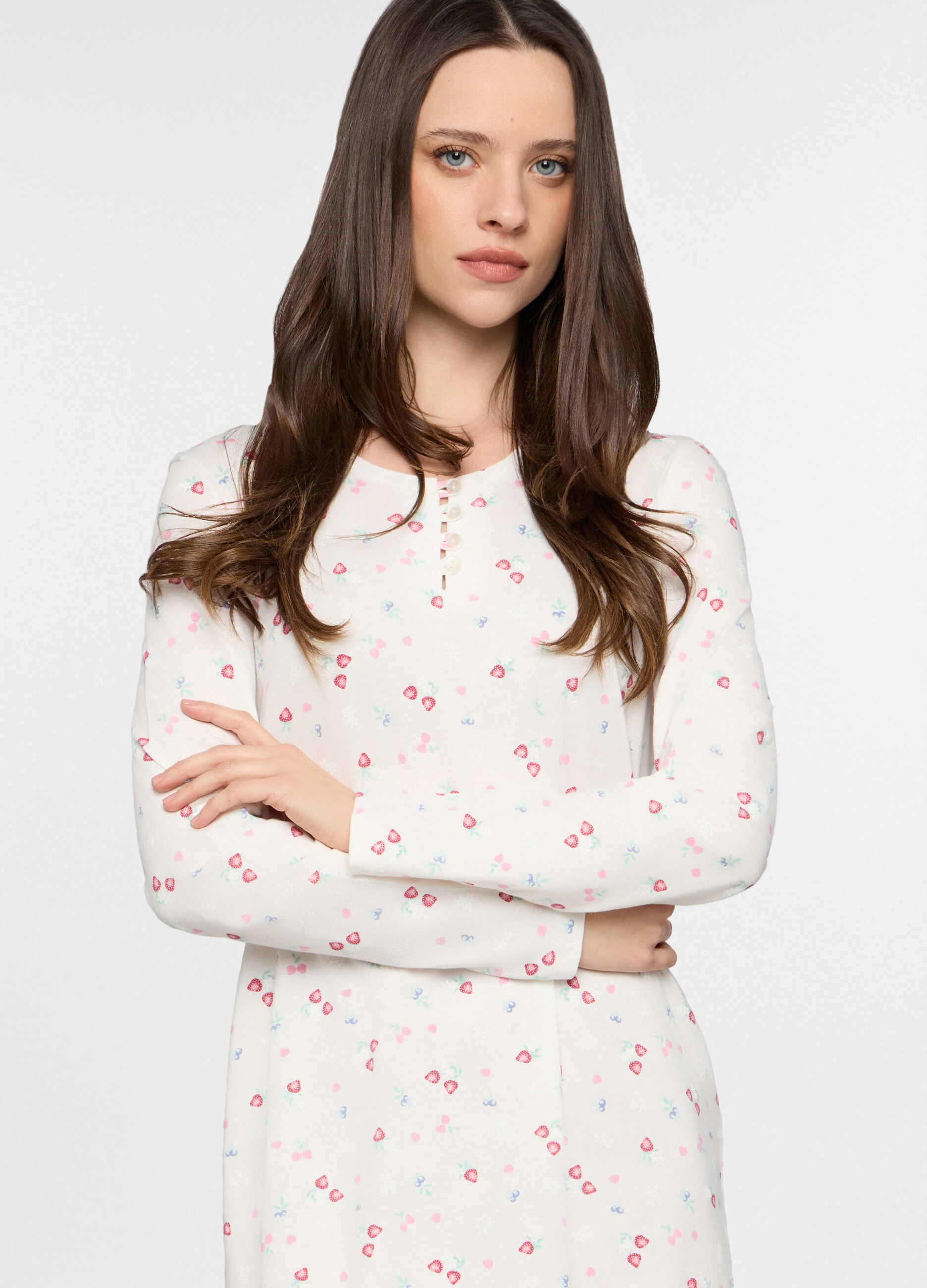 Camicia da notte in jersey donna_2