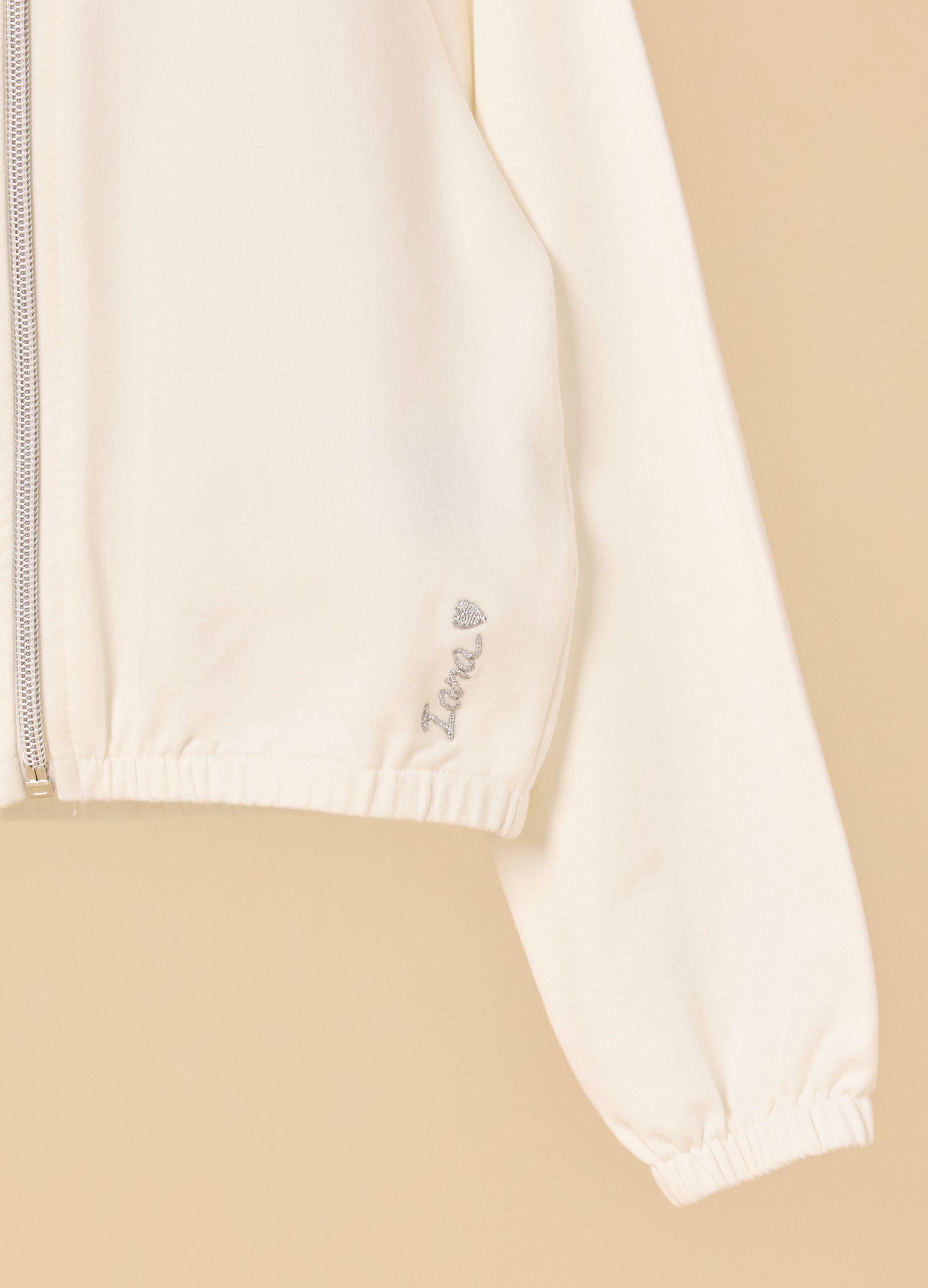 Felpa IANA in cotone stretch bambina