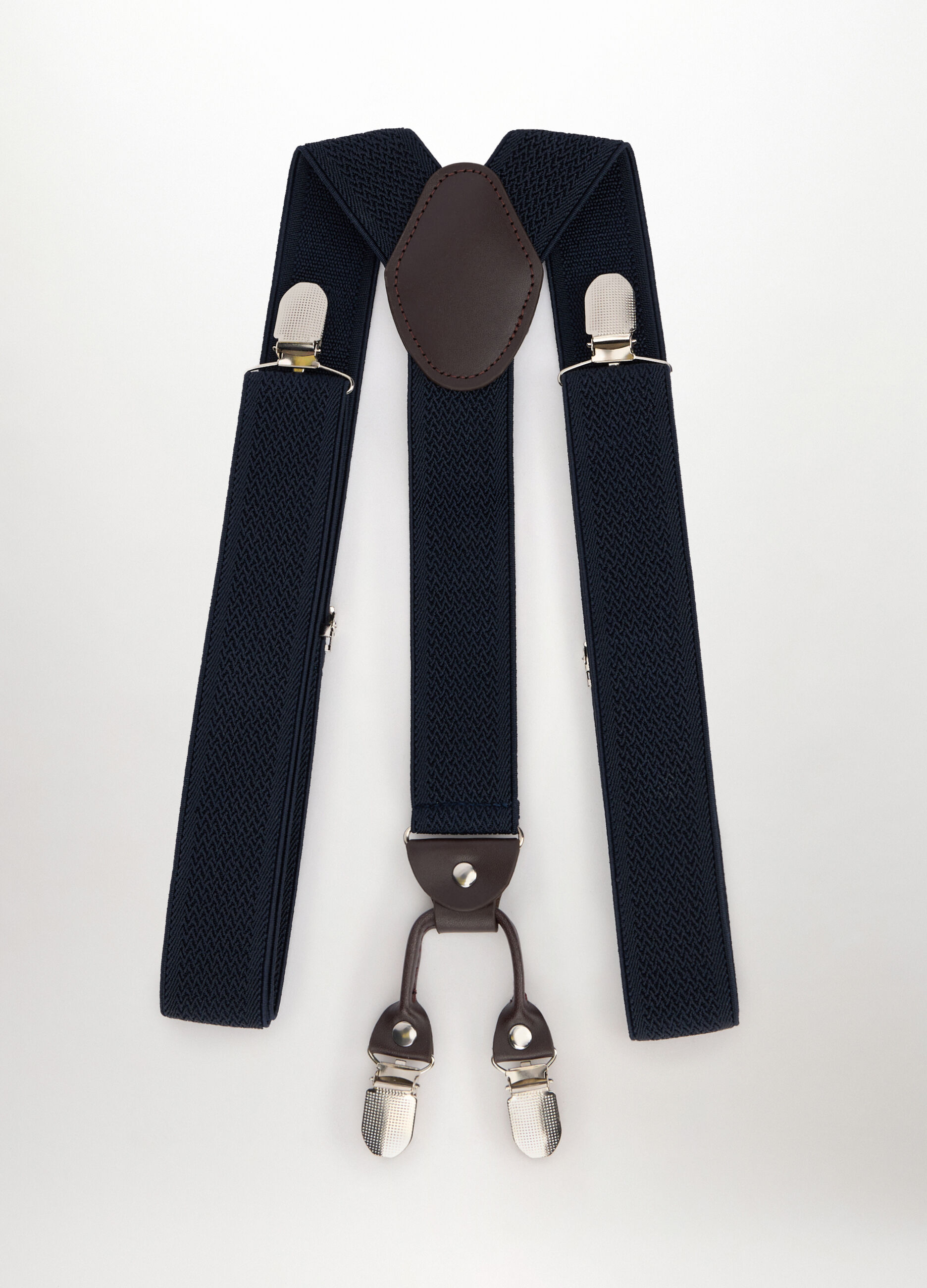 Bretelle con inserti in ECOpelle uomo_0