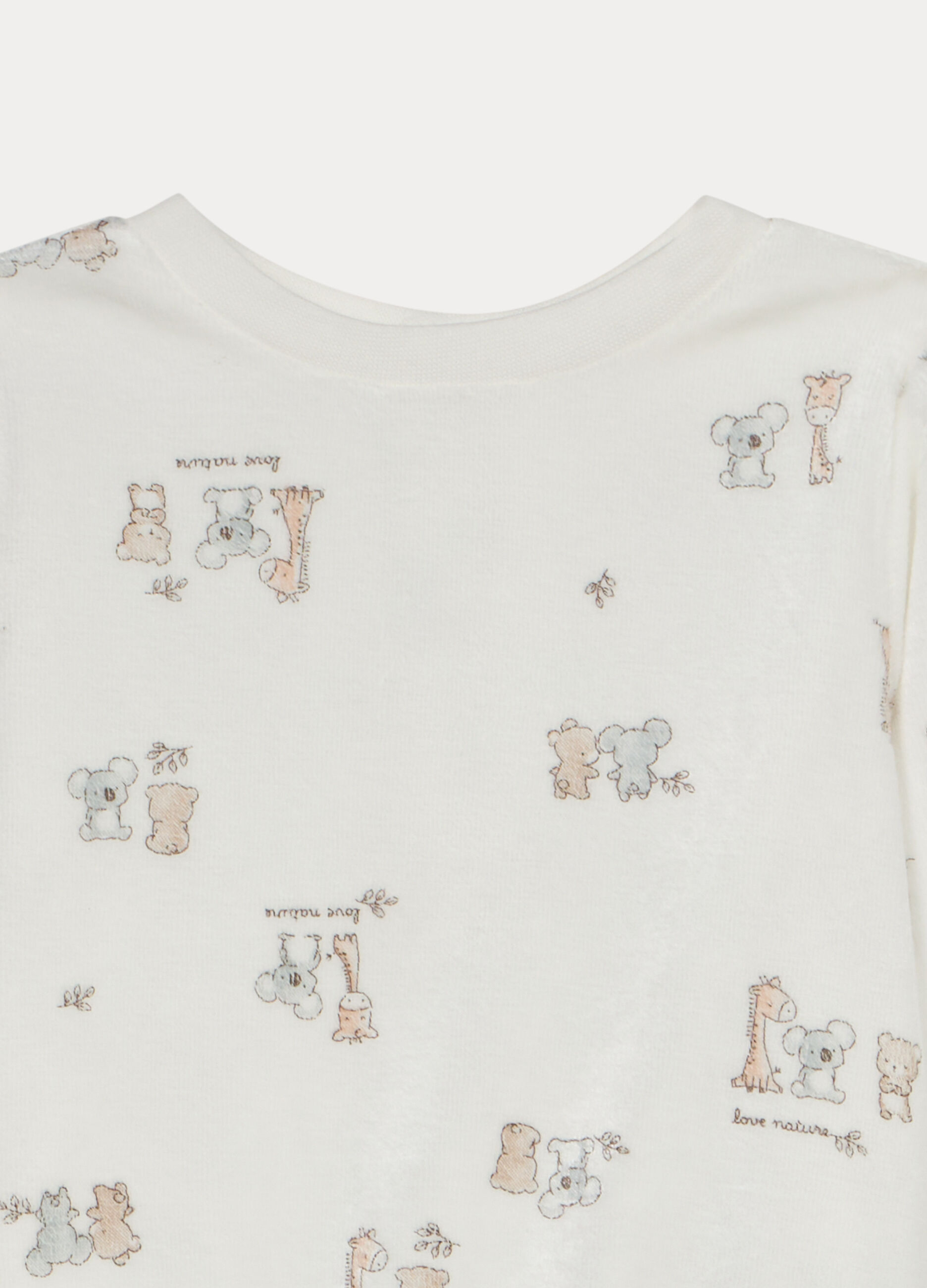 Set velour misto viscosa di bamboo neonato_2