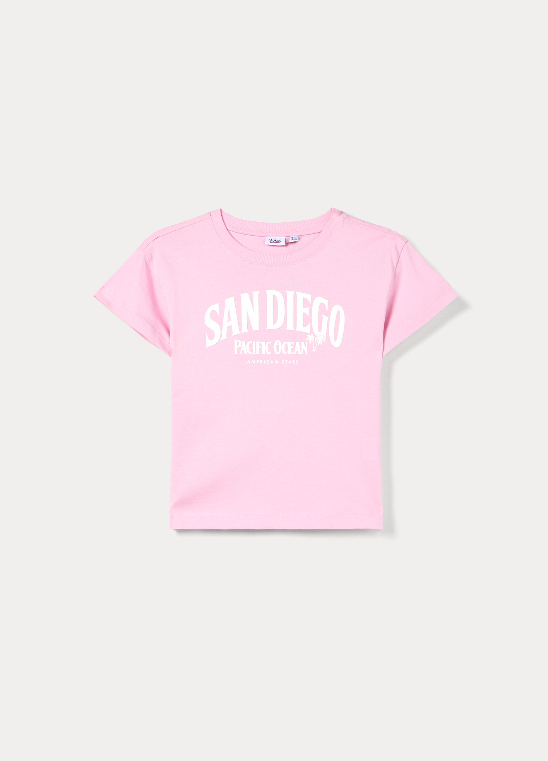 T-shirt girocollo ragazza_0