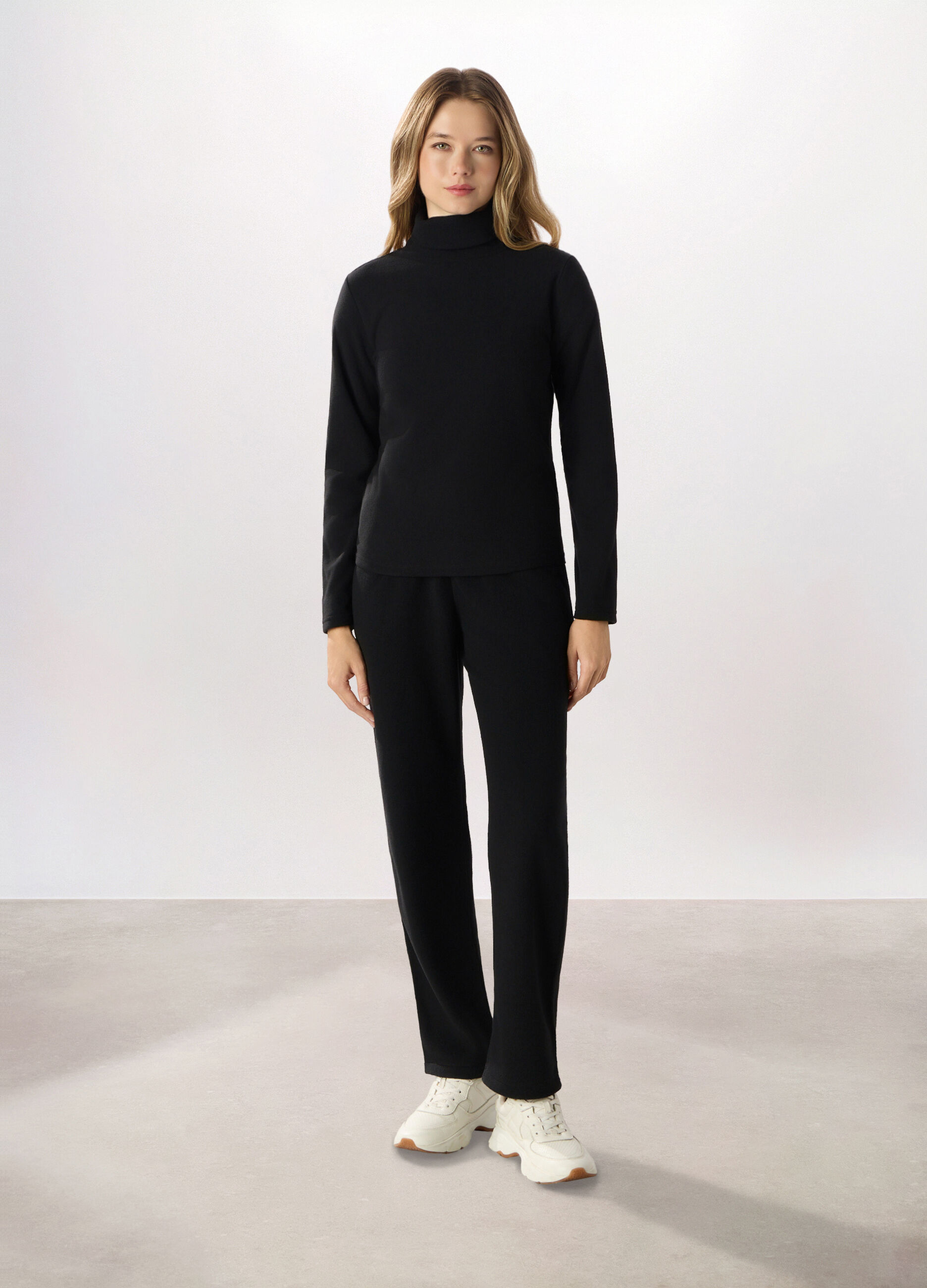 Pantaloni in pile donna Holistic fitness_0