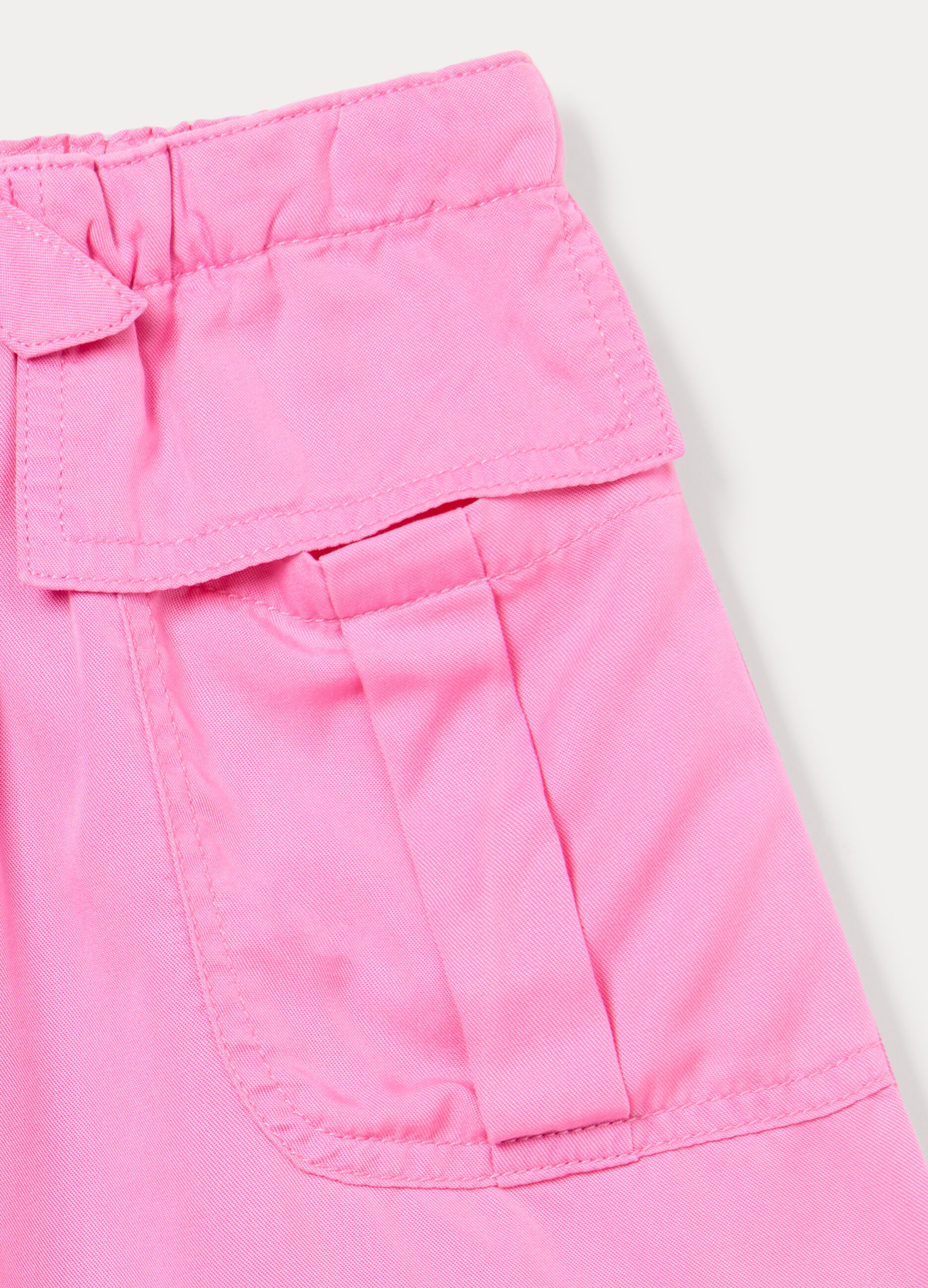 Shorts cardo in pura lyocell bambina_2