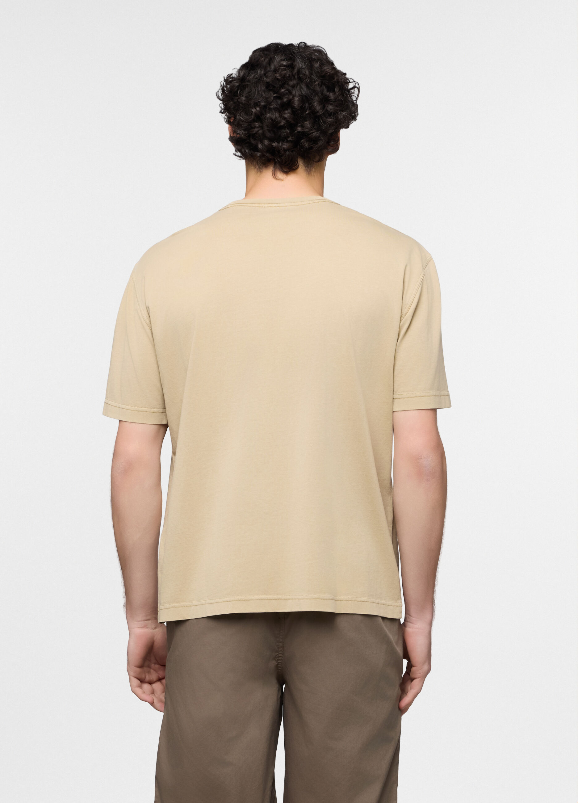T-shirt in jersey di cotone uomo_1