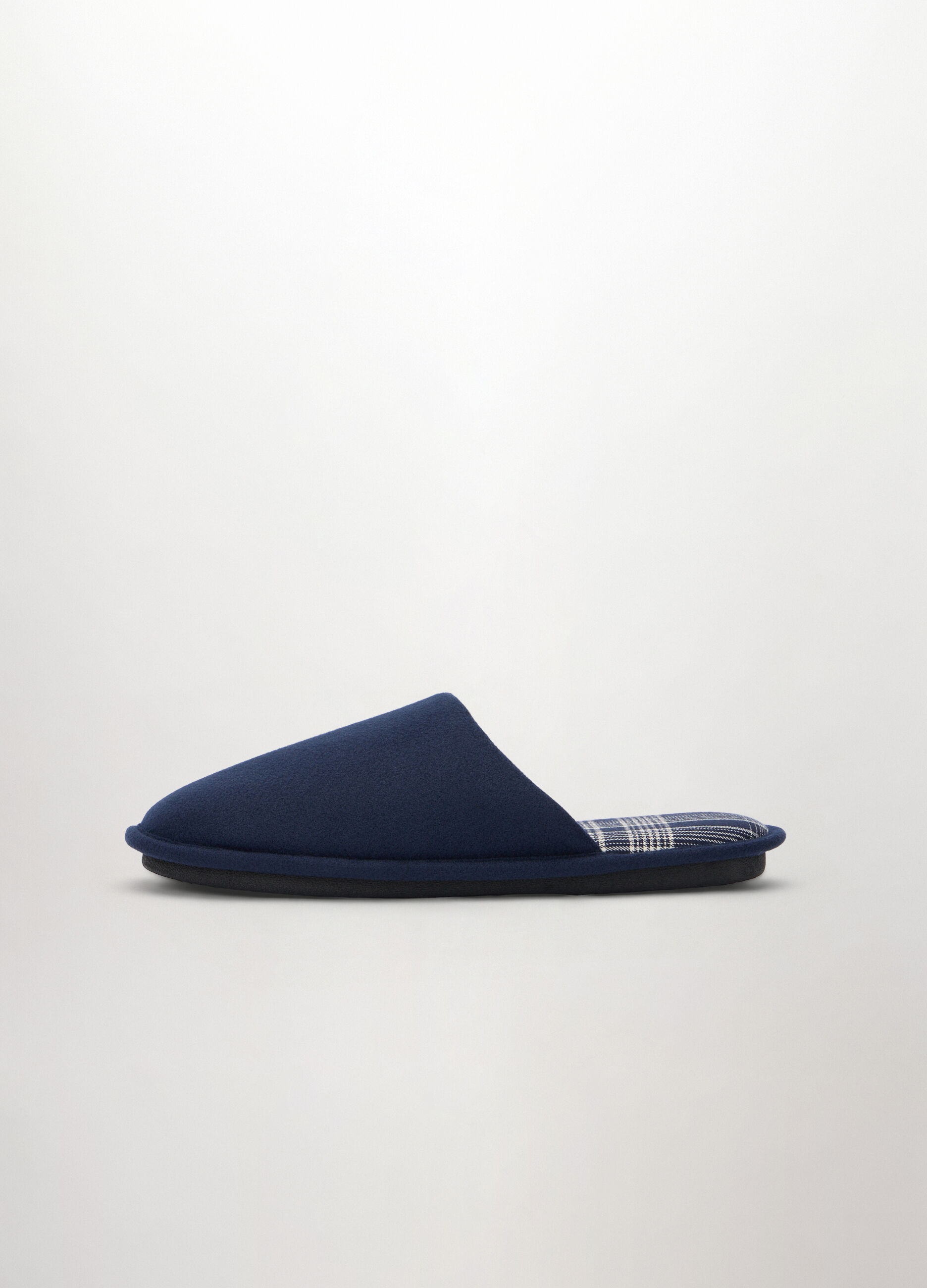 Pantofole motivo a quadri uomo_0