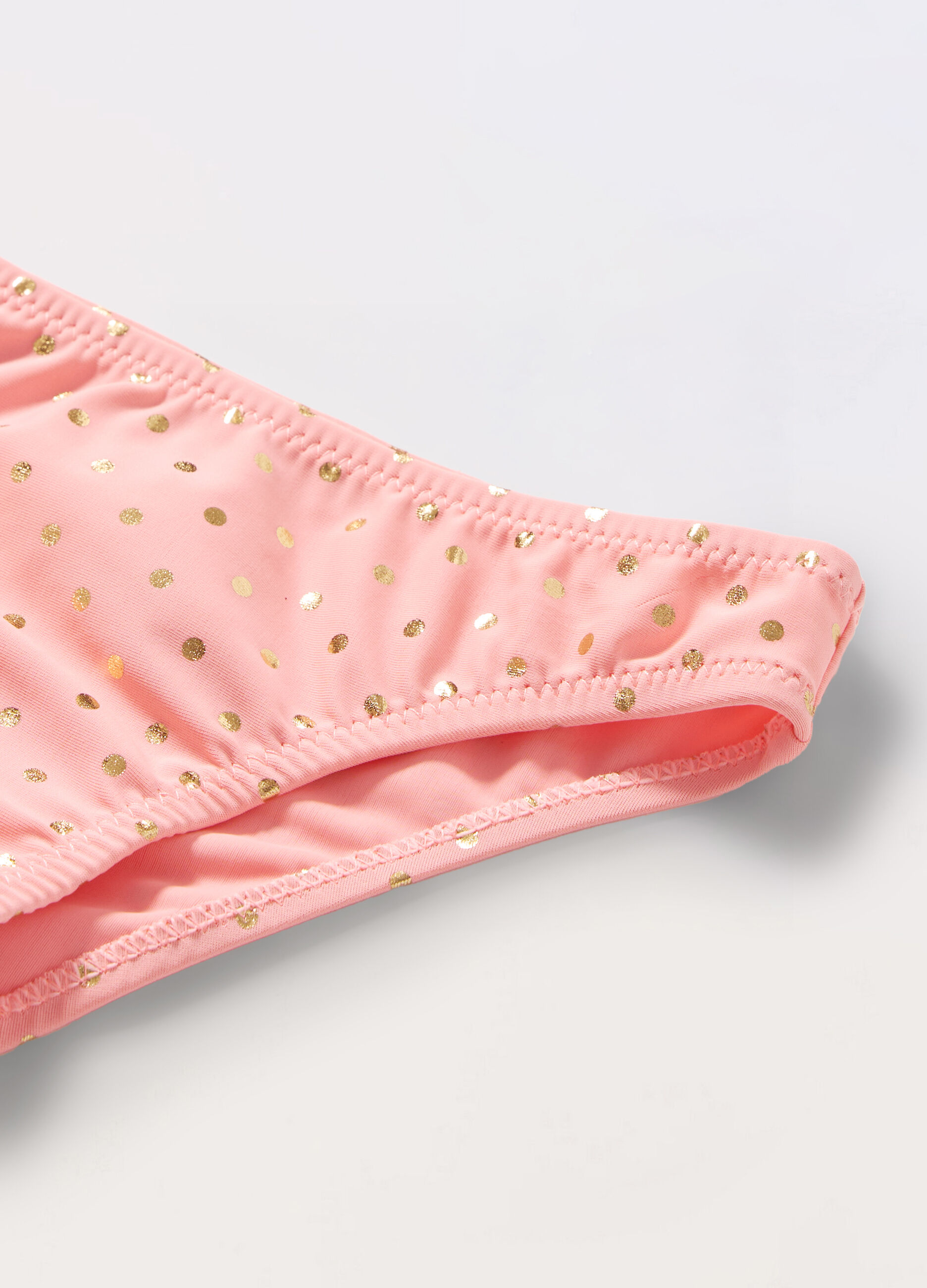 Costume slip con stampa bambina_1