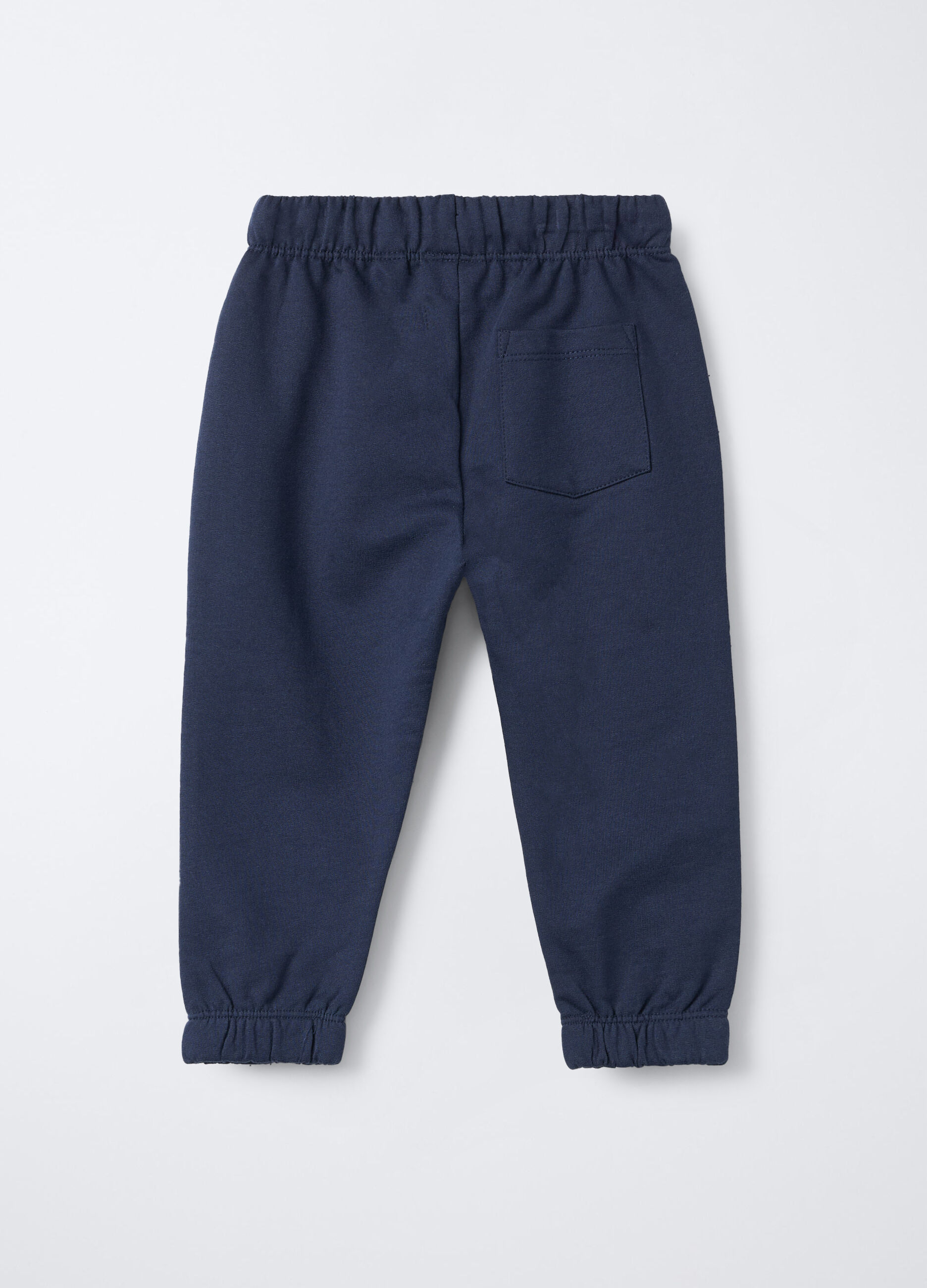 Jogger in puro cotone garzato Comfort Fit bimbo_1