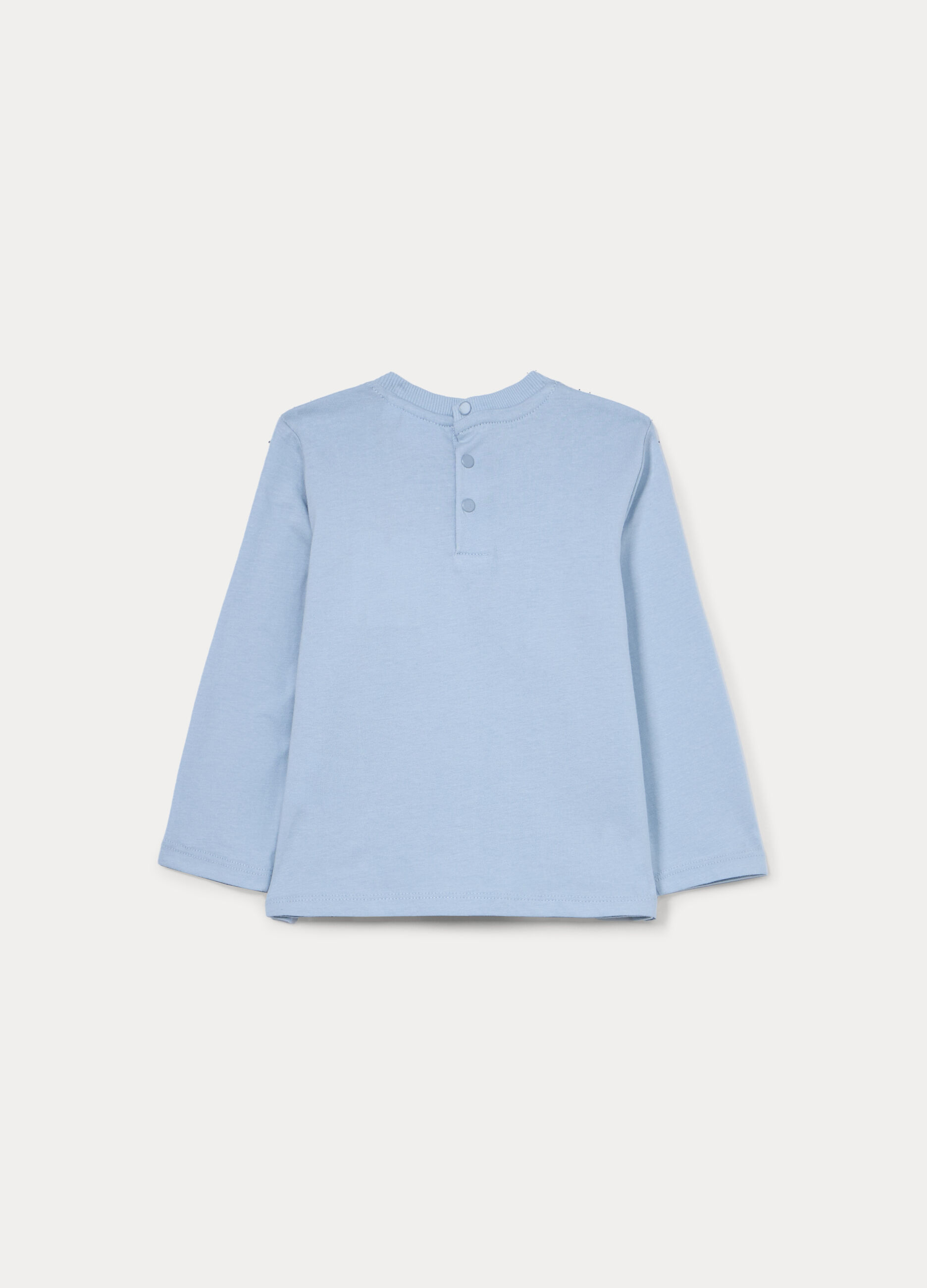 T-shirt in jersey di puro cotone bimbo_1