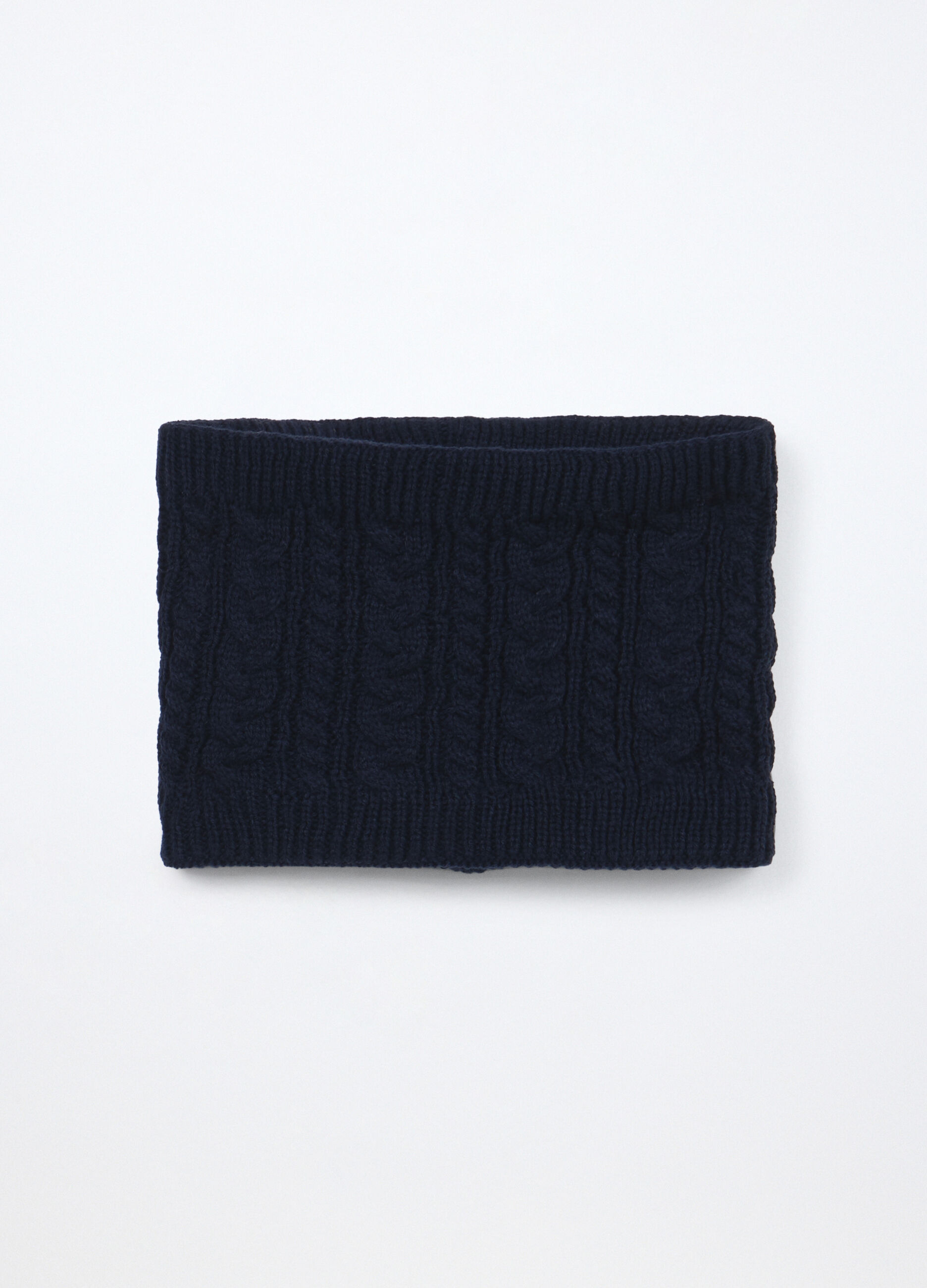 Scalda collo tricot a treccia_0