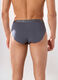 Slip in cotone stretch con logo uomo_2