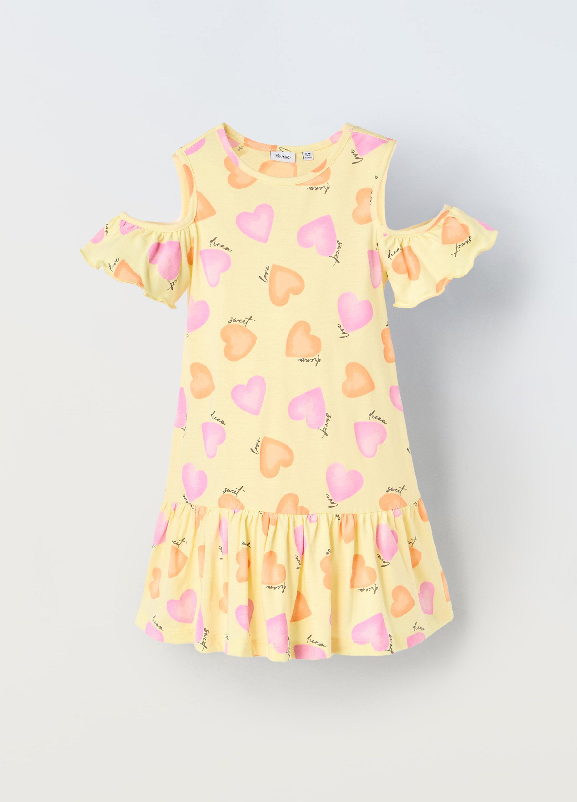 Vestito in puro cotone bambina_0